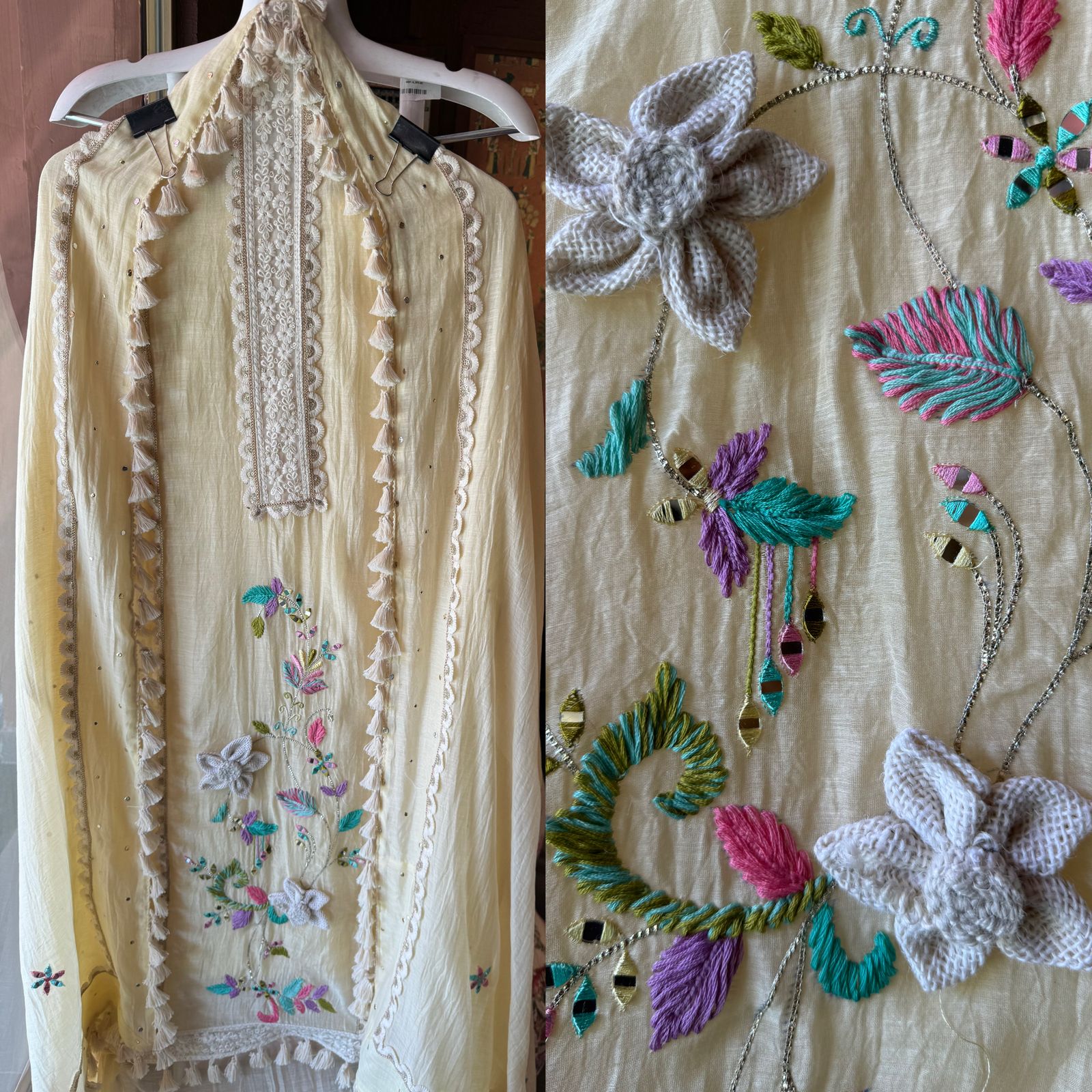 Shop our latest Summer collections on Mul Chanderi fabric