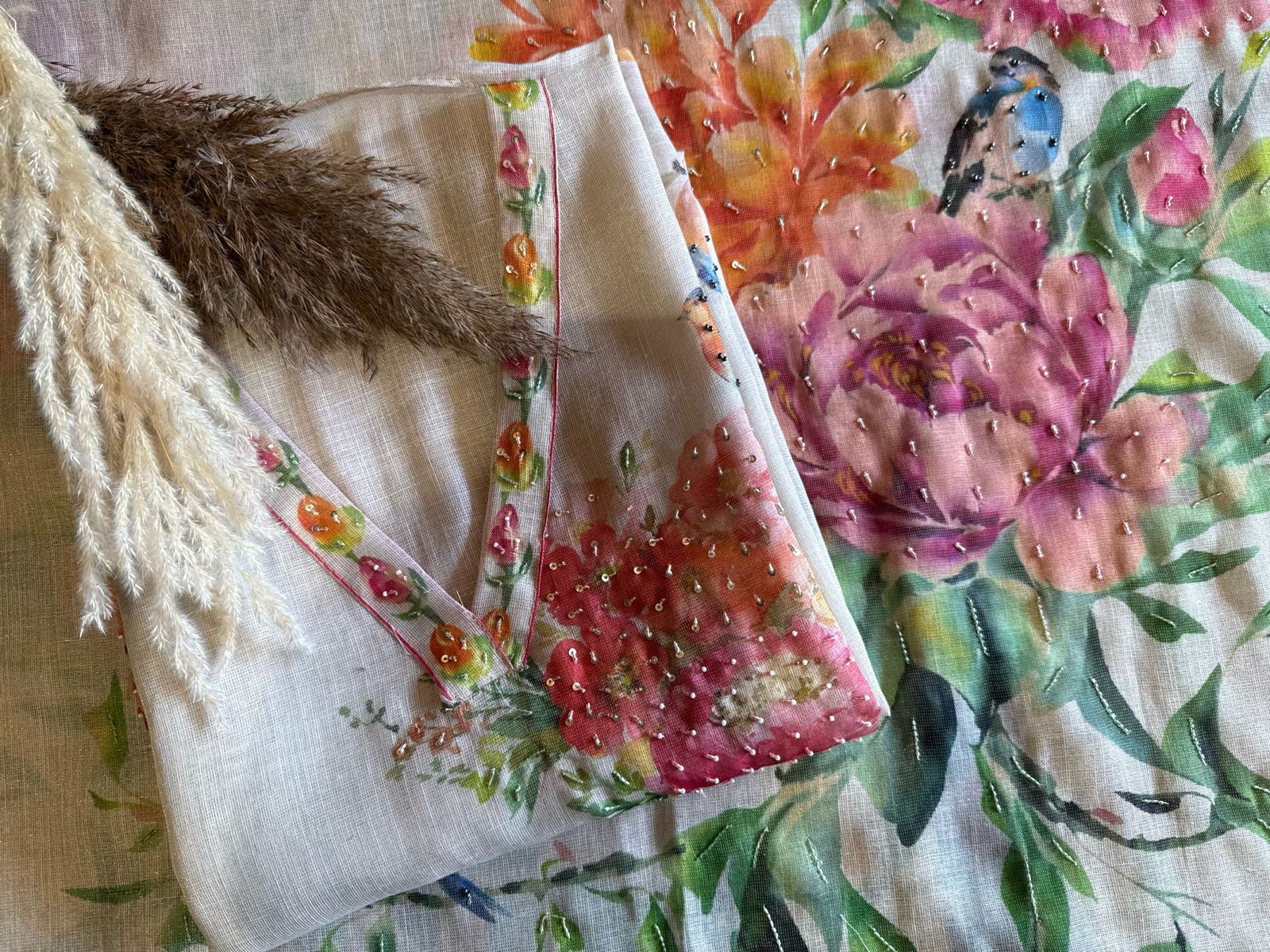 Shop our New Digital printed Linen sets