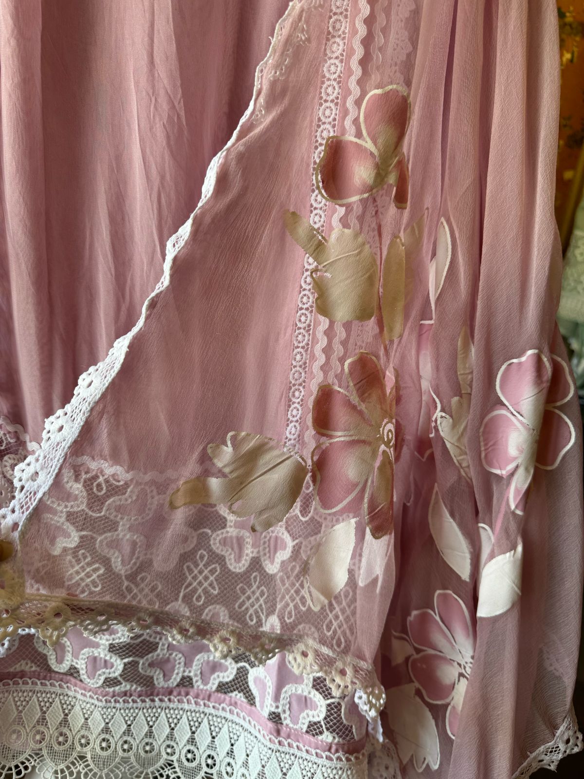 Pure soft organza  unstitched Suit