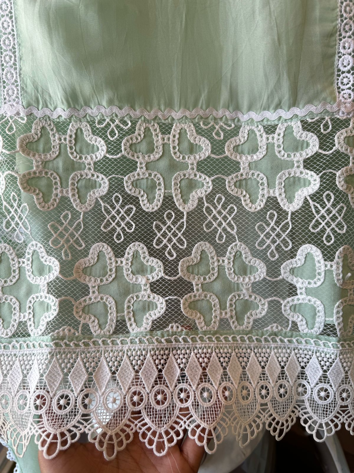 Pure soft organza  unstitched Suit