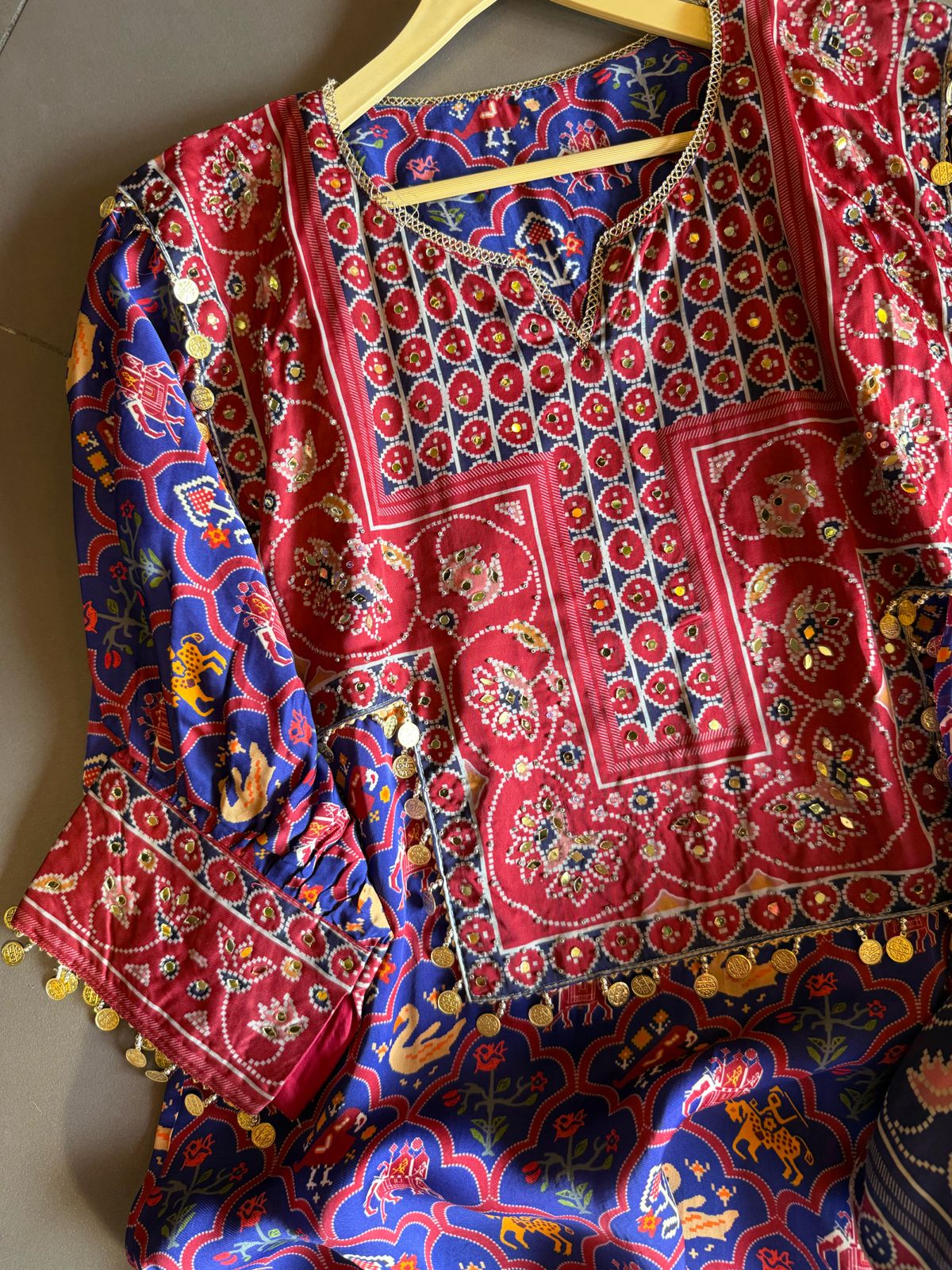 Shop Our New Patola printed choga Set