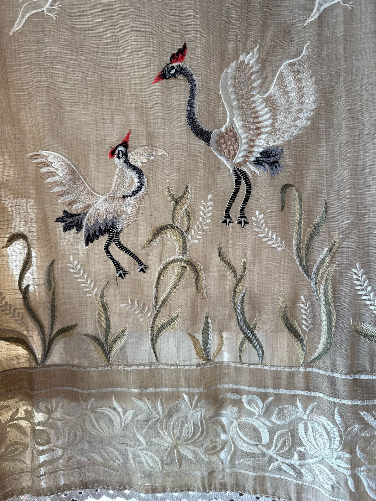 Jamdaani cotton Unstitched Suit