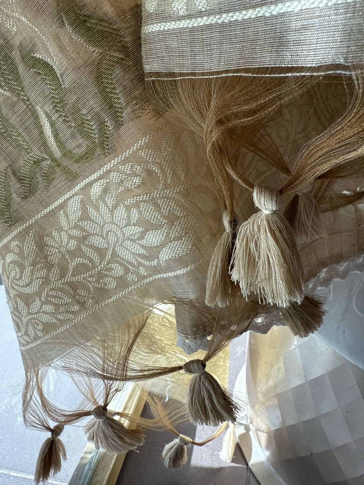 Jamdaani cotton Unstitched Suit