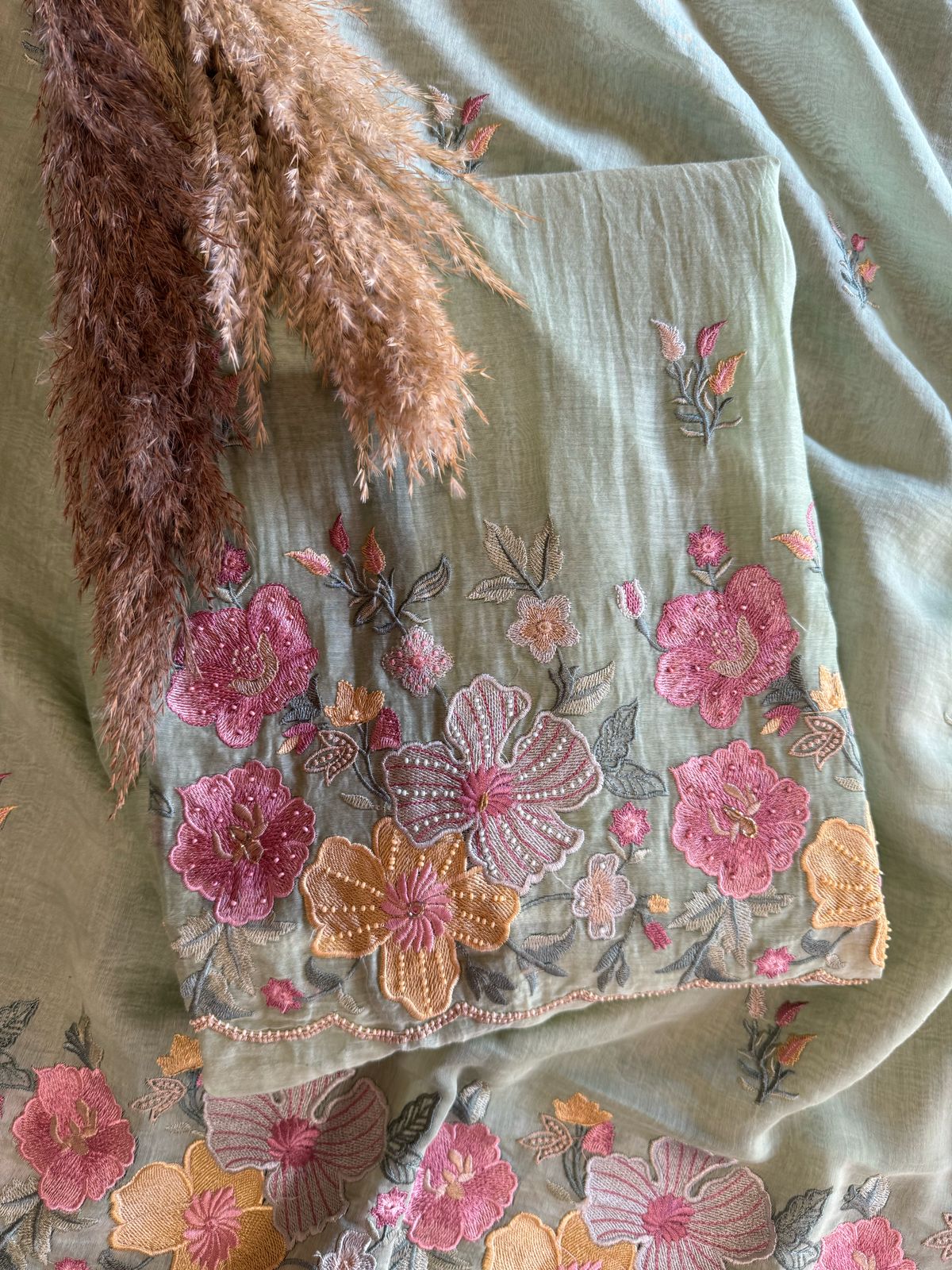 Mul cotton Unstitched suit