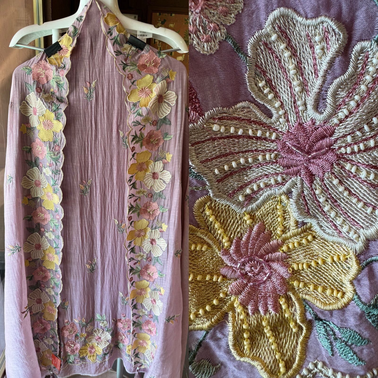 Mul cotton Unstitched suit