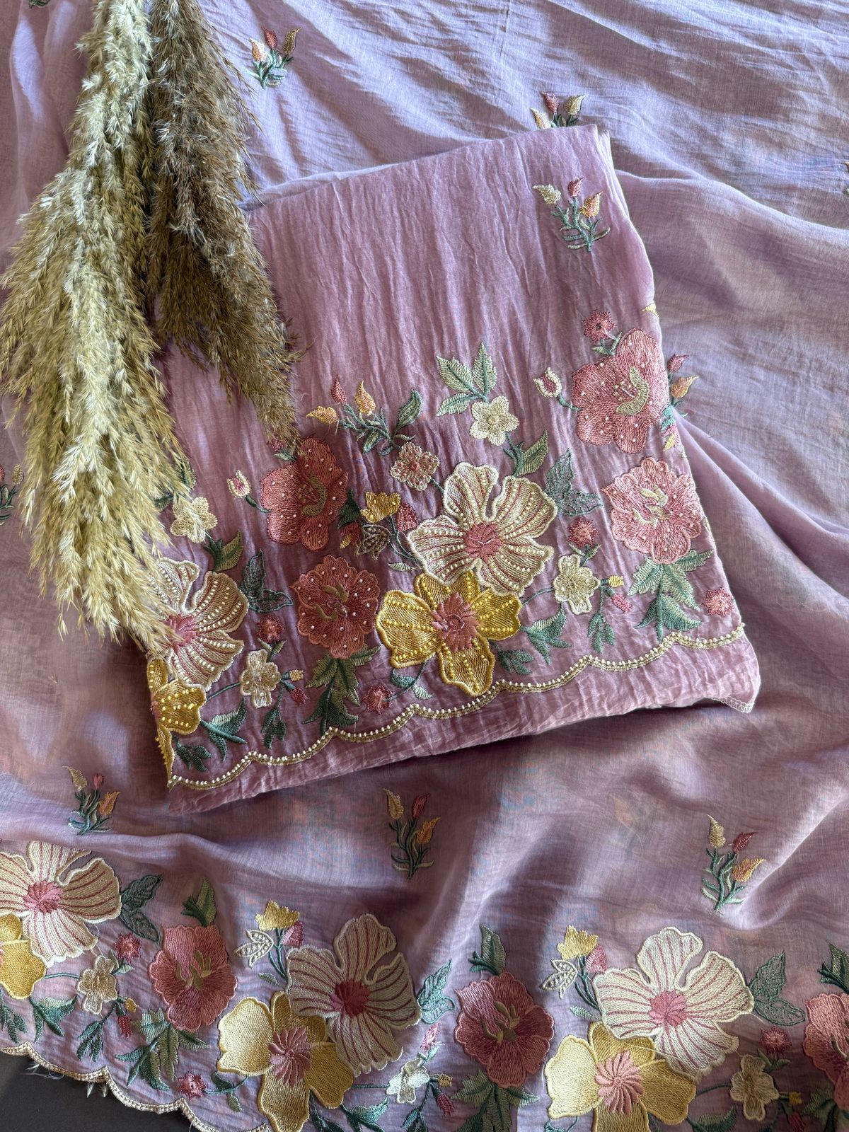 Mul cotton Unstitched suit