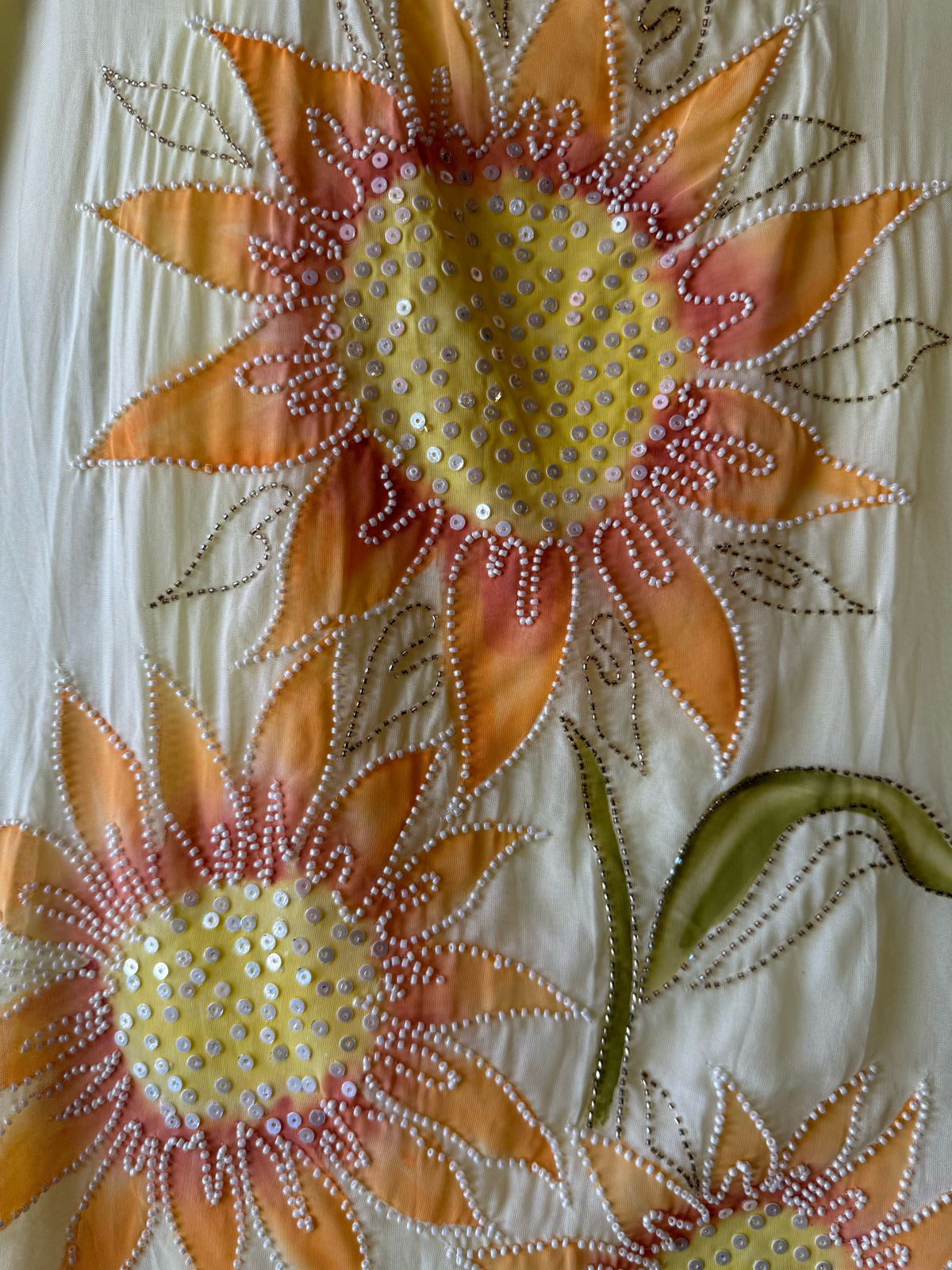 Soft organza Unstitched Suit