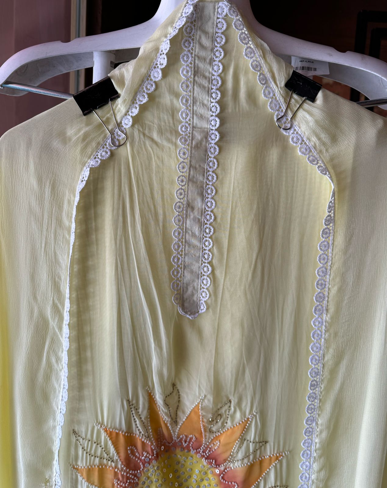 Soft organza Unstitched Suit