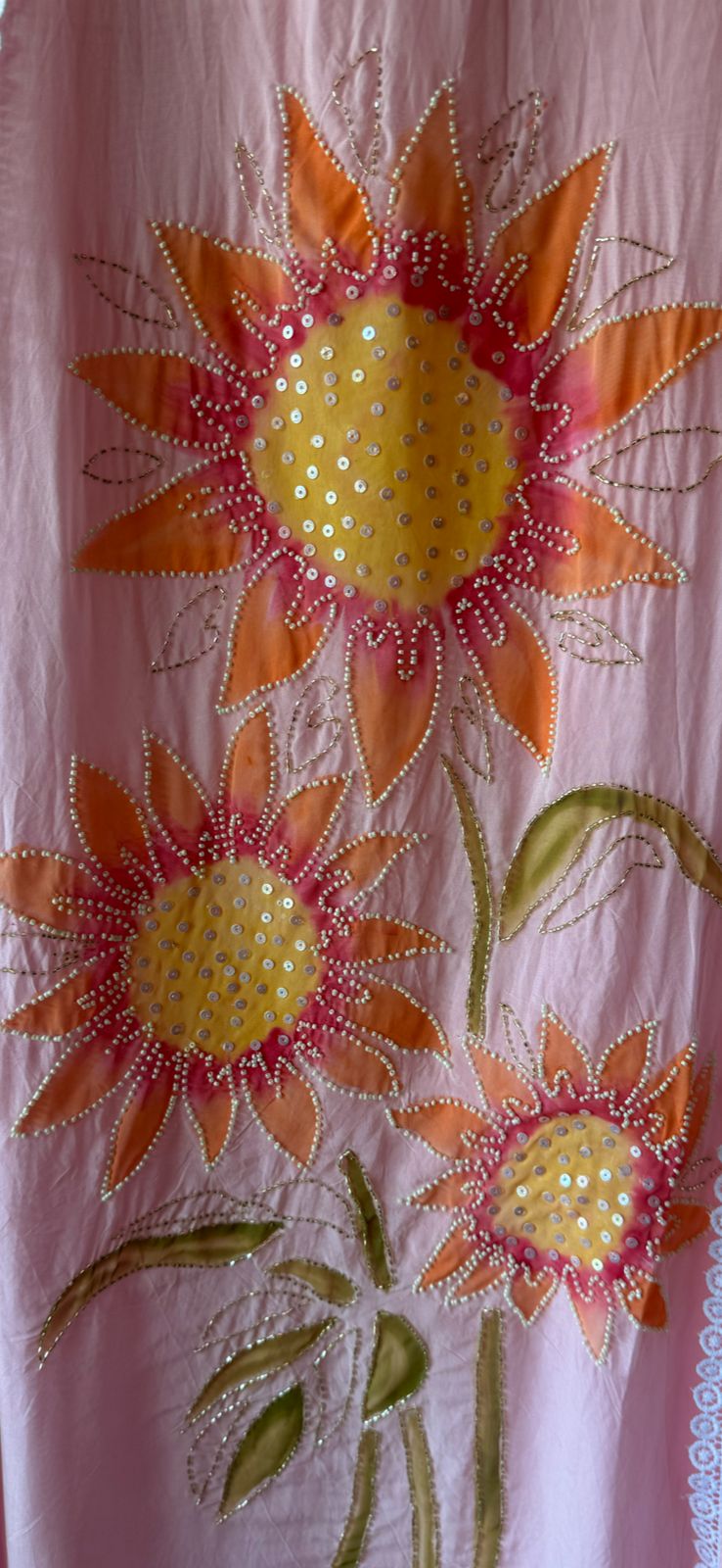 Soft organza Unstitched Suit