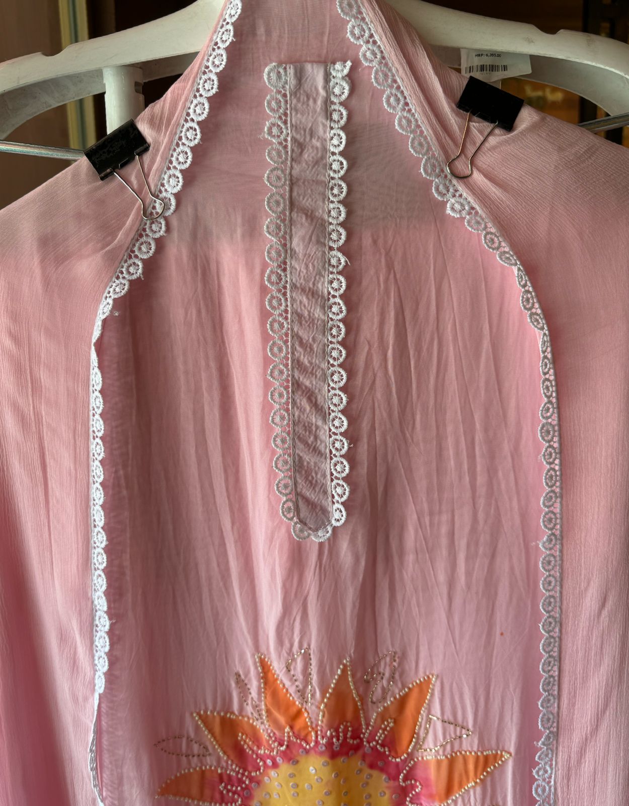 Soft organza Unstitched Suit