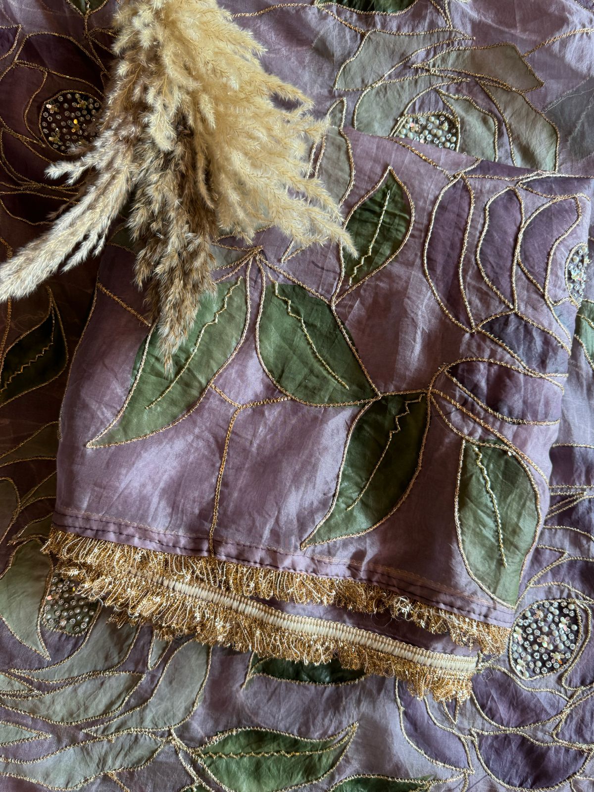 Pure organza Unstitched Suits