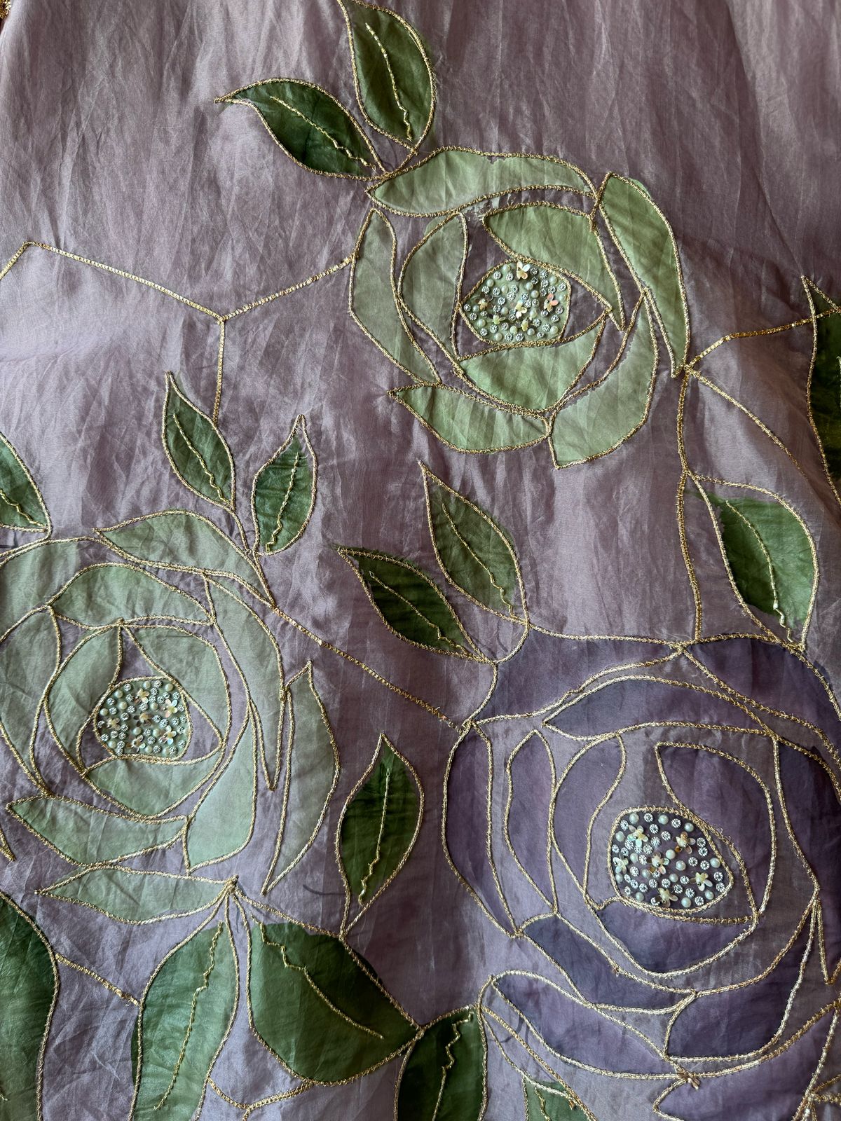 Pure organza Unstitched Suits