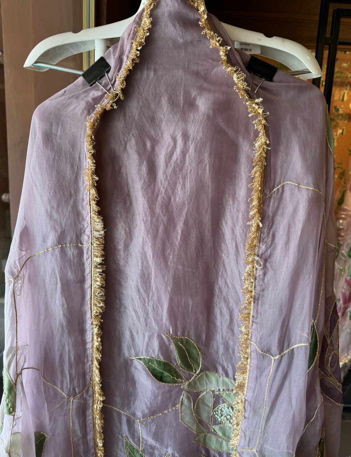 Pure organza Unstitched Suits