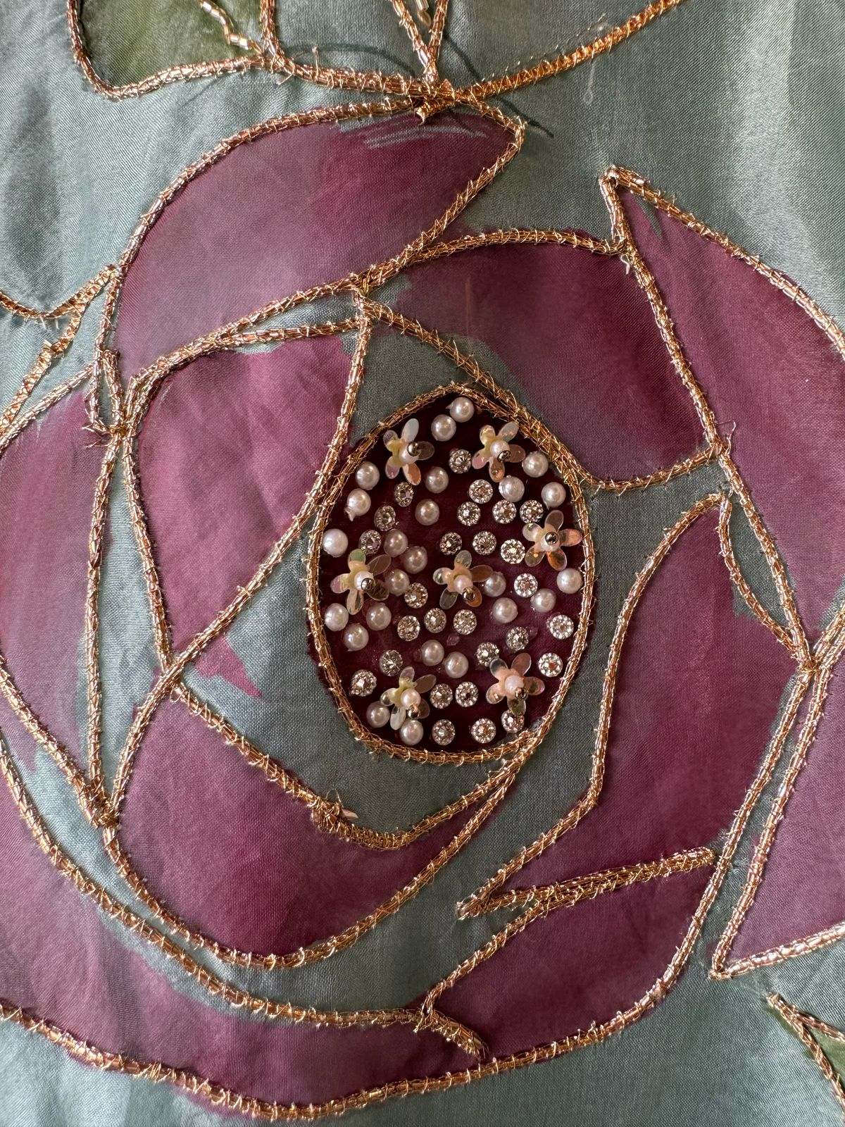 Pure organza Unstitched Suits