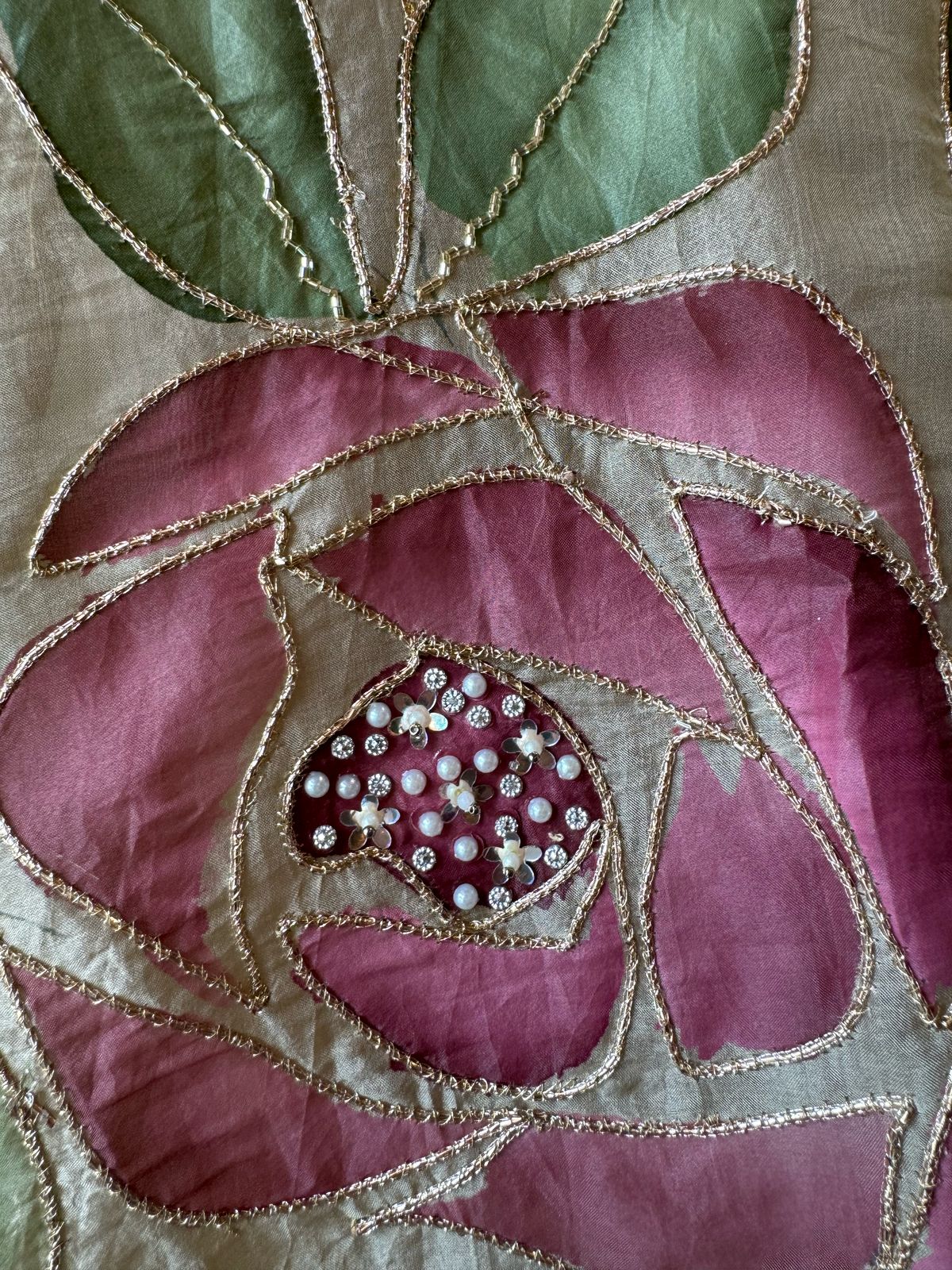 Pure organza Unstitched Suits