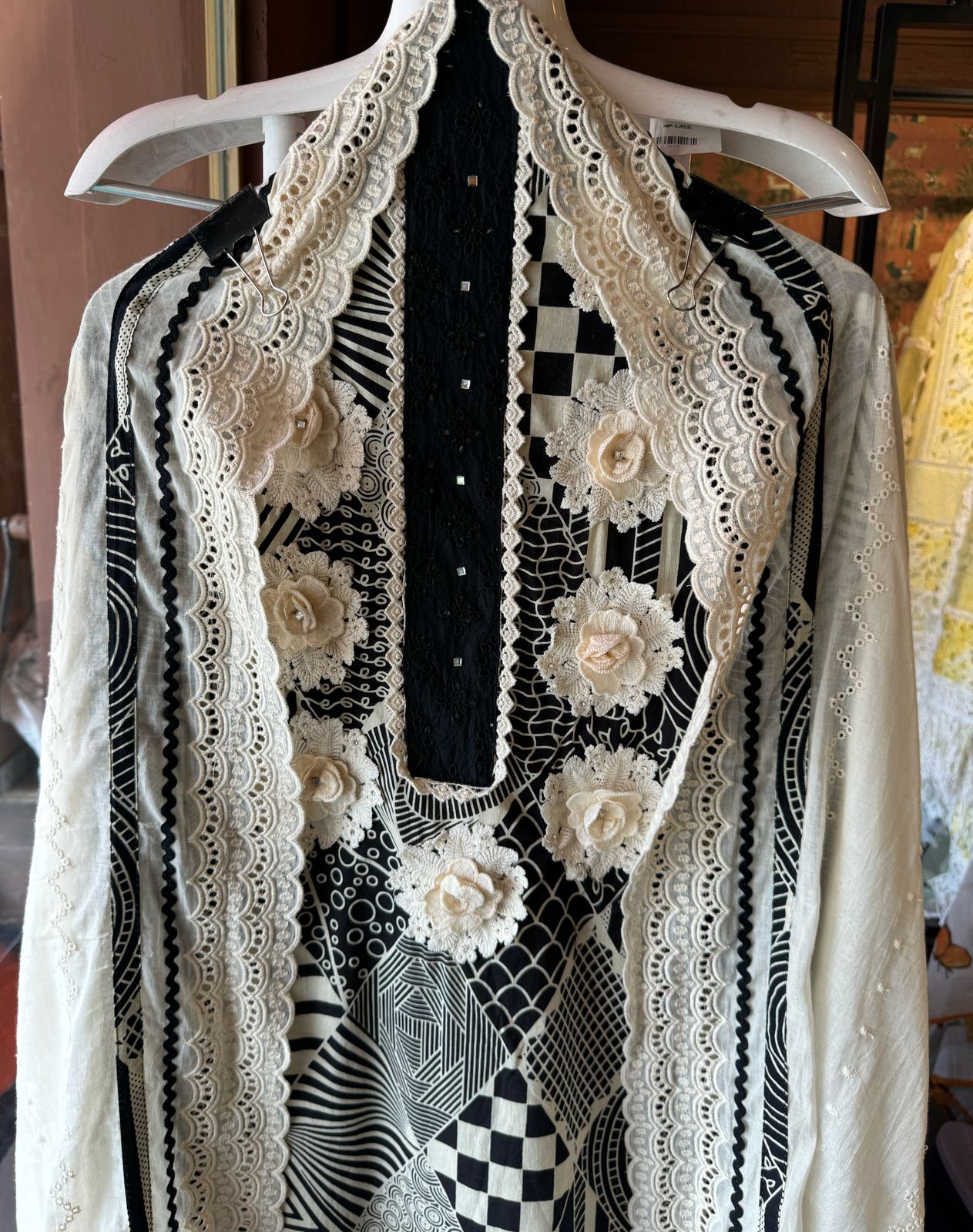 Pure Cotton Unstitched Kurta