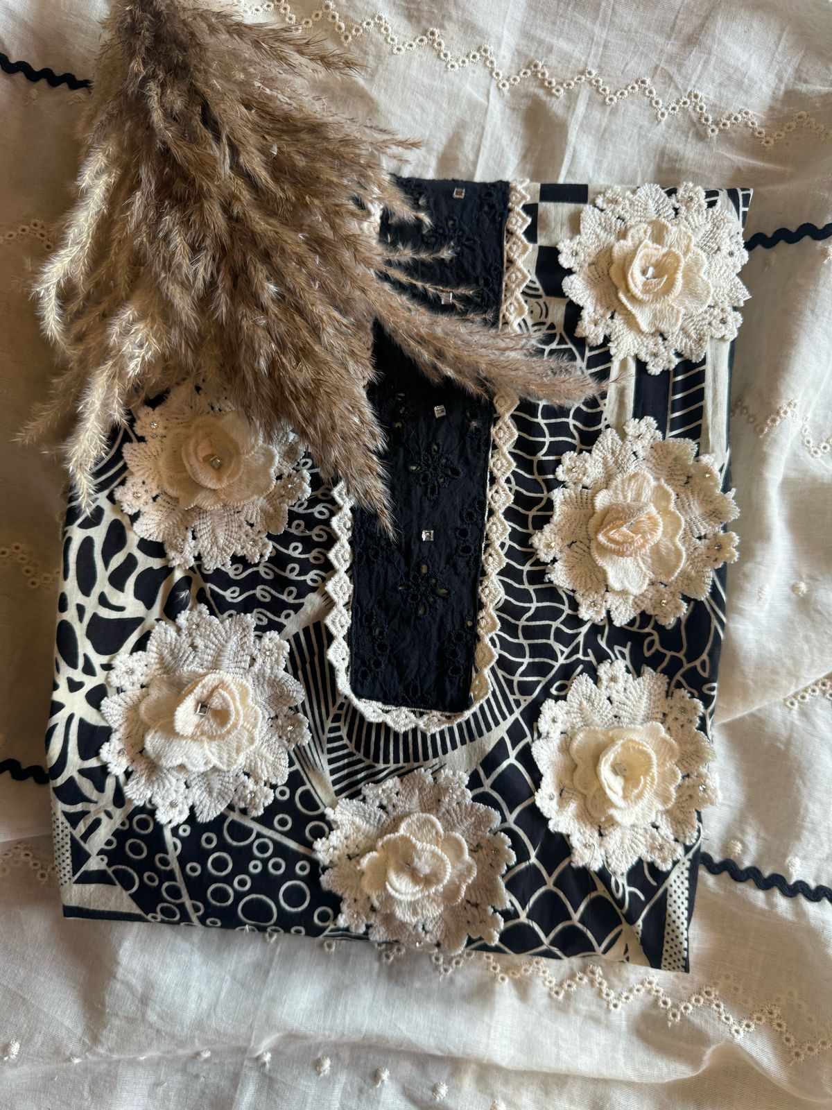 Pure Cotton Unstitched Kurta