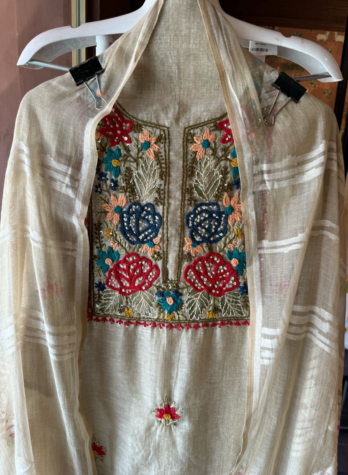 Shop Our New arrivals on A Very Luxurious fabric MUL CHANDERI