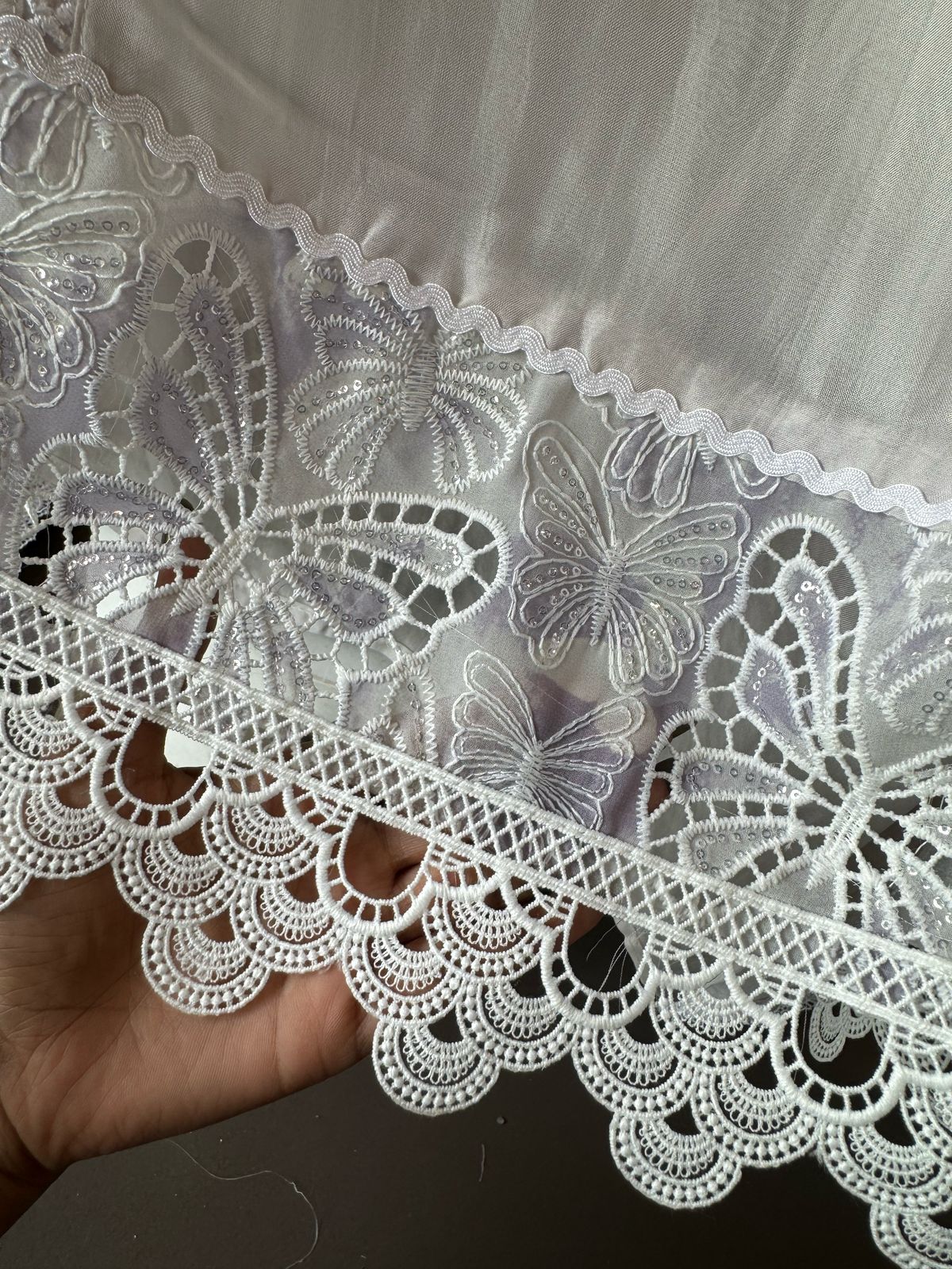 Pure soft organza  unstitched Suit