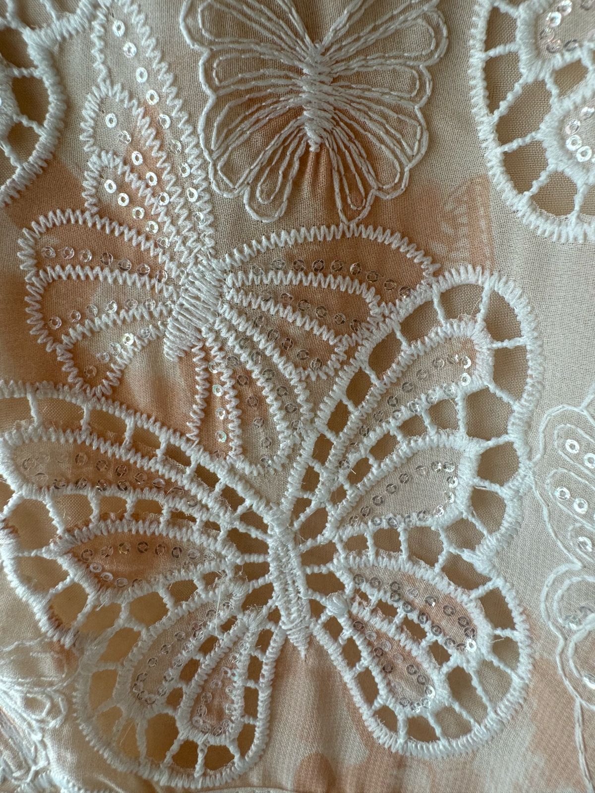 Pure soft organza  unstitched Suit