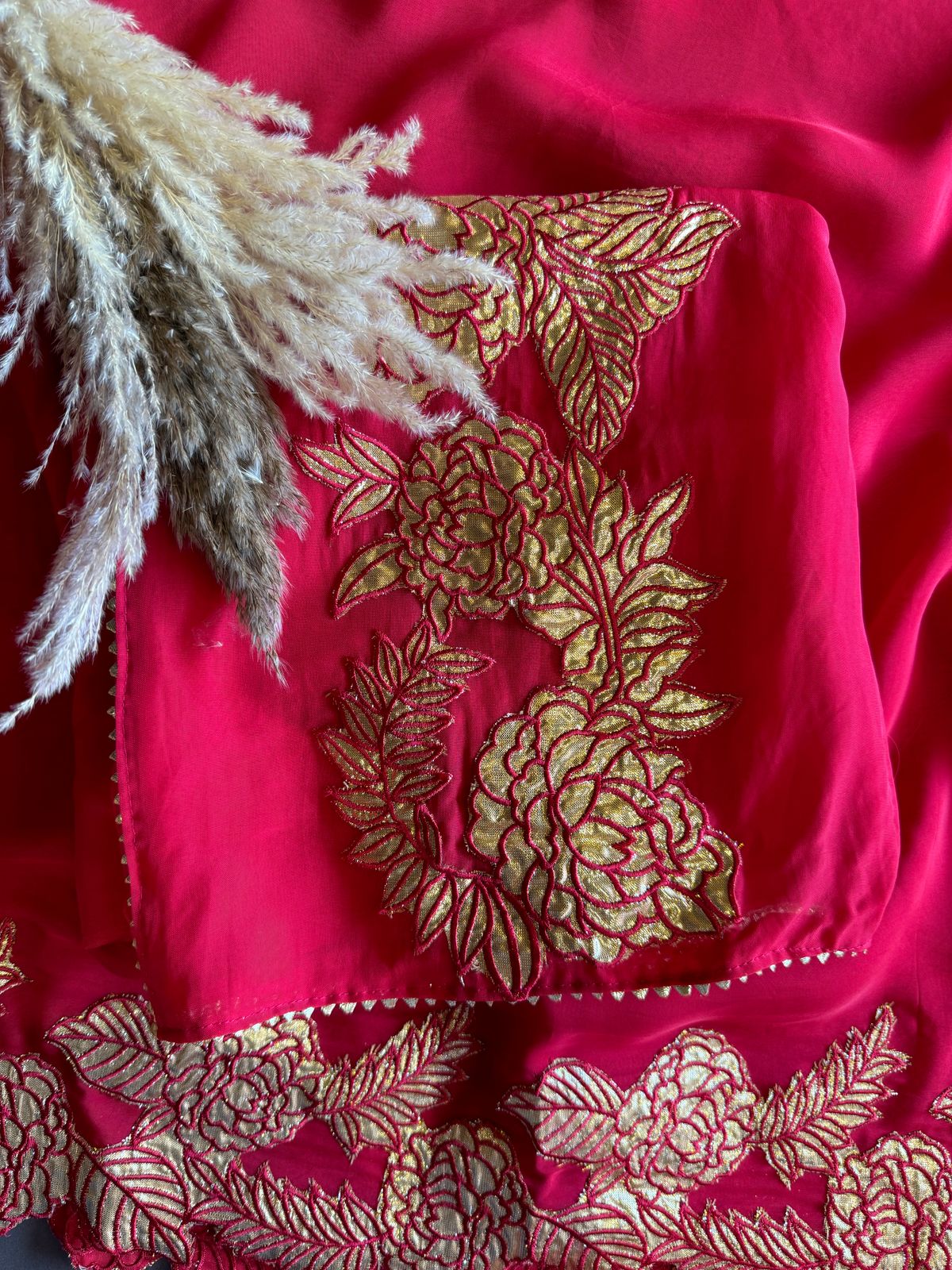 Shop Our new arrivals with shimmer appliqué patchwork designing