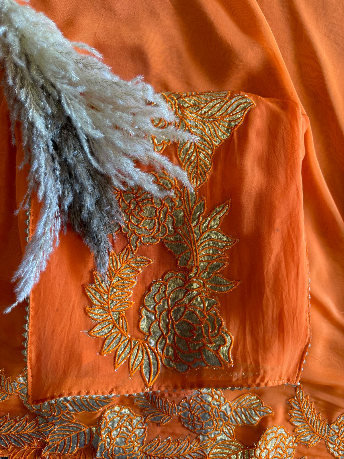 Shop Our new arrivals with shimmer appliqué patchwork designing