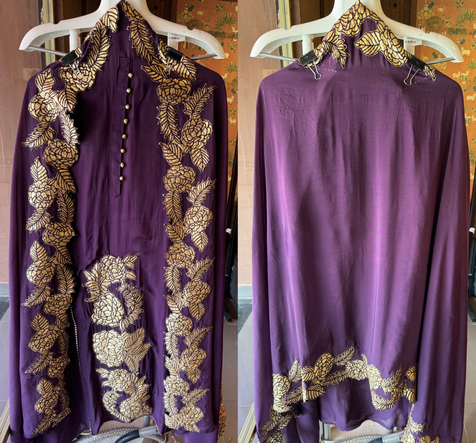 Shop Our new arrivals with shimmer appliqué patchwork designing