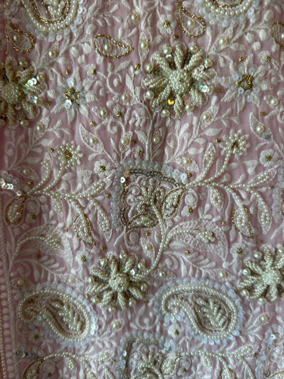 Pure Georgette Unstitched shirt