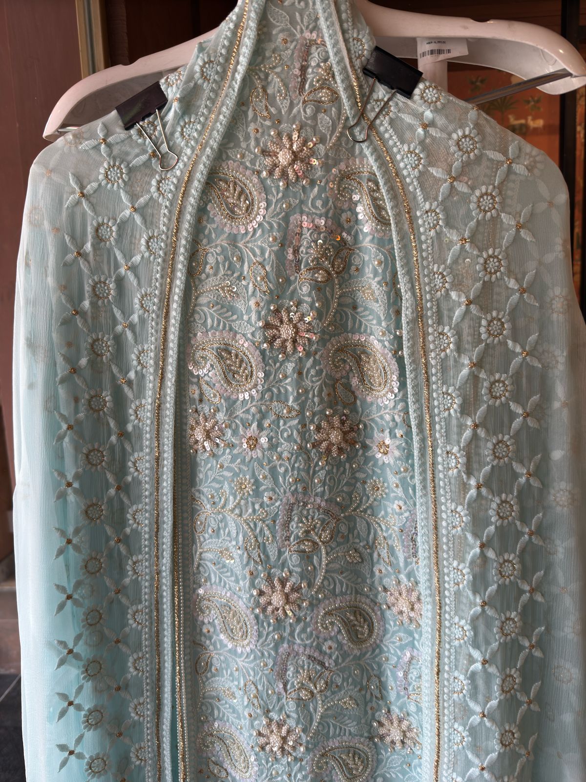 Pure Georgette Unstitched shirt