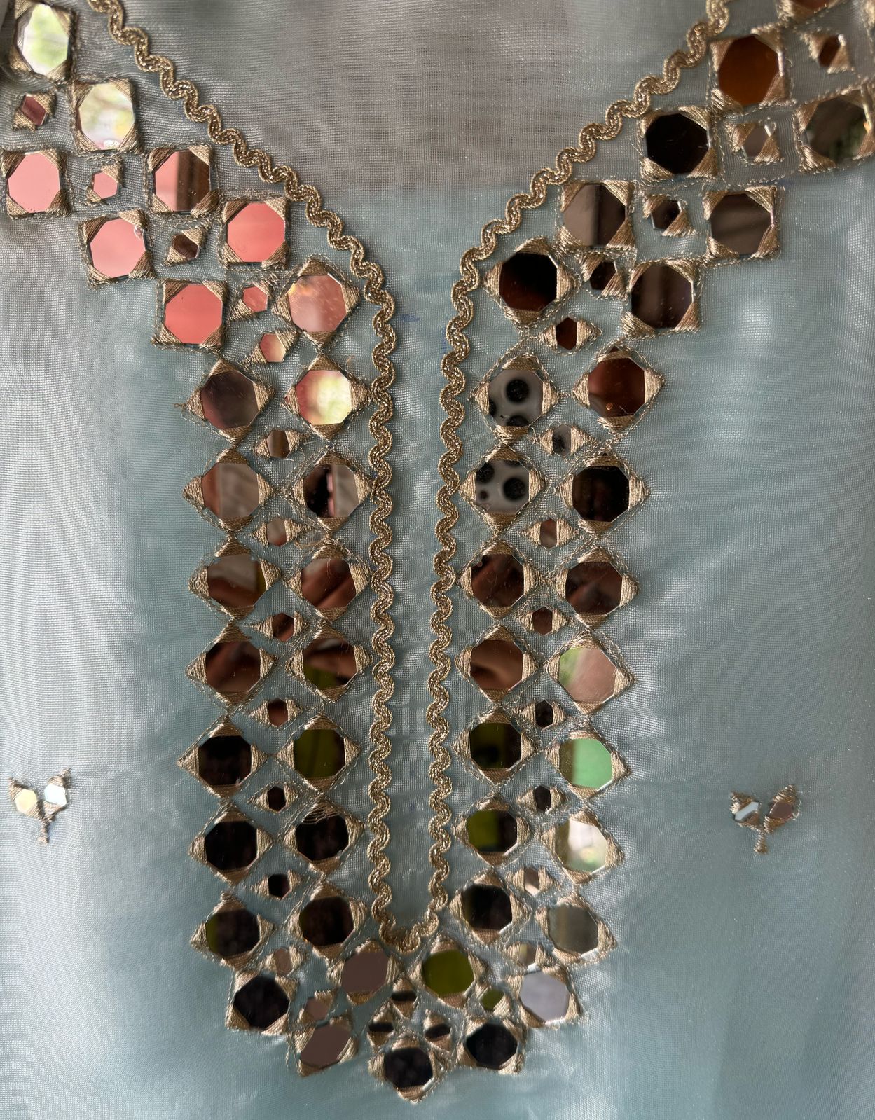 Shop our latest Mirror work tissue suits