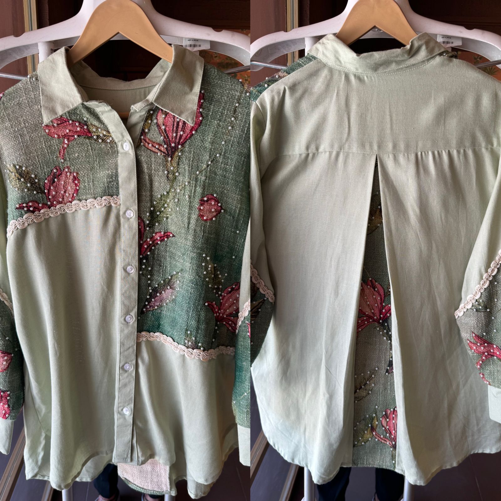 Beautiful Coord set with Jute digital printed