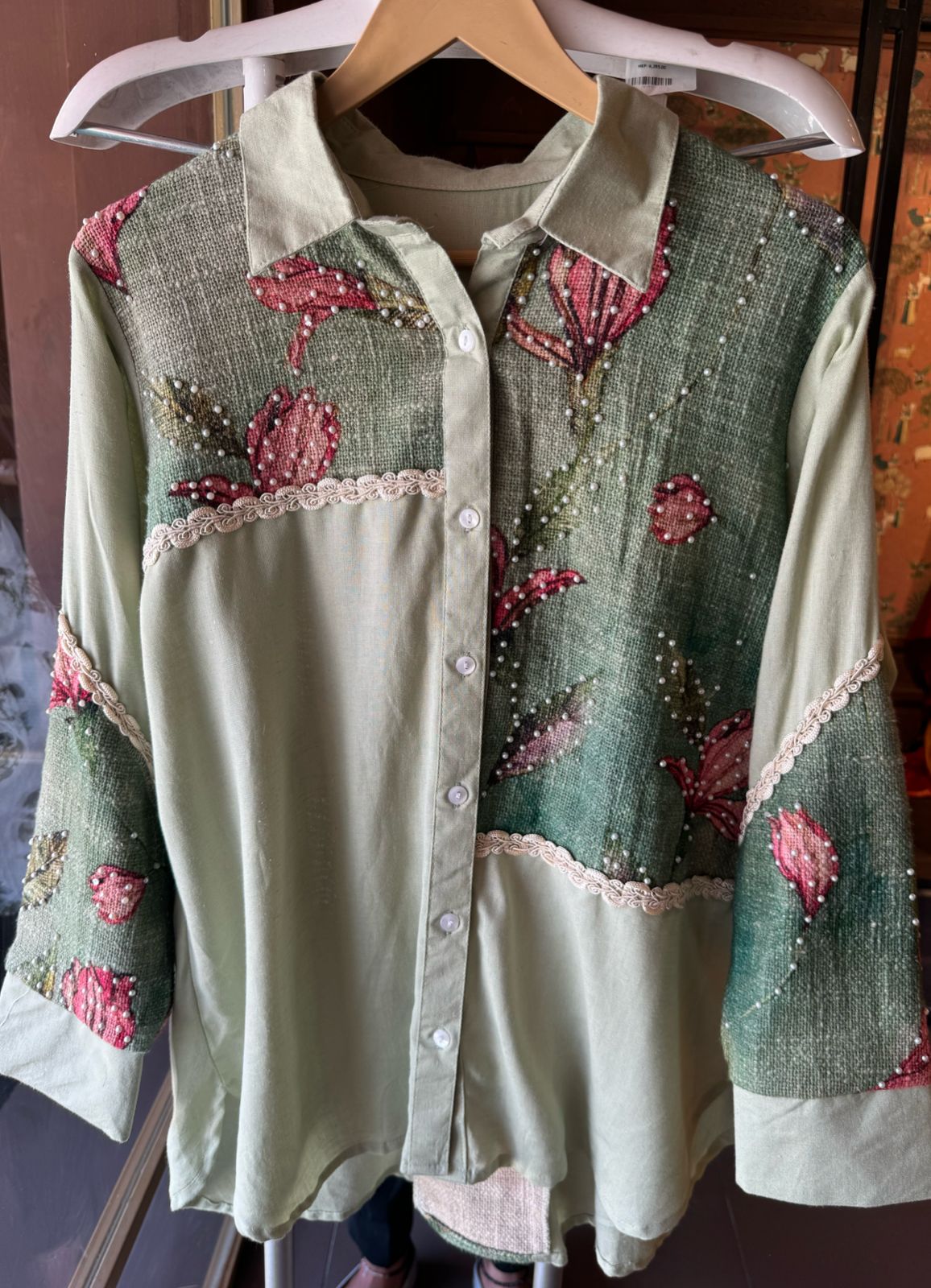 Beautiful Coord set with Jute digital printed