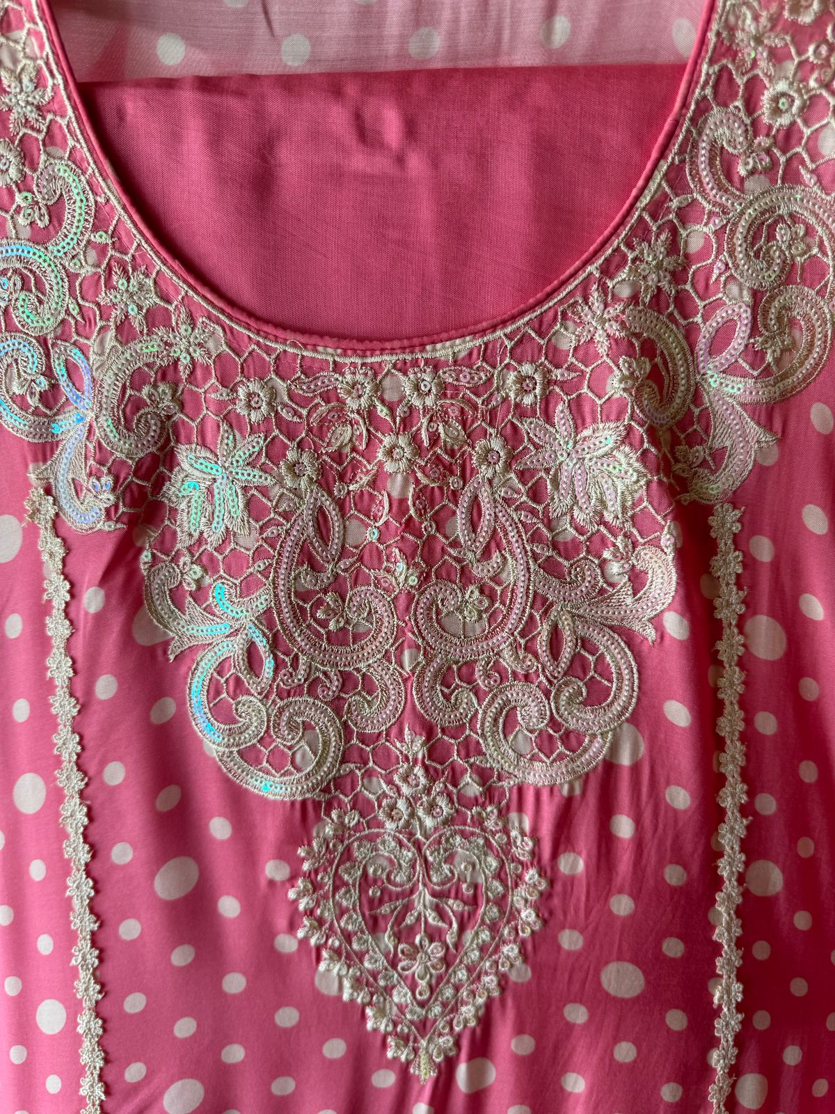 Fine muslin digital printed unstitched shirt