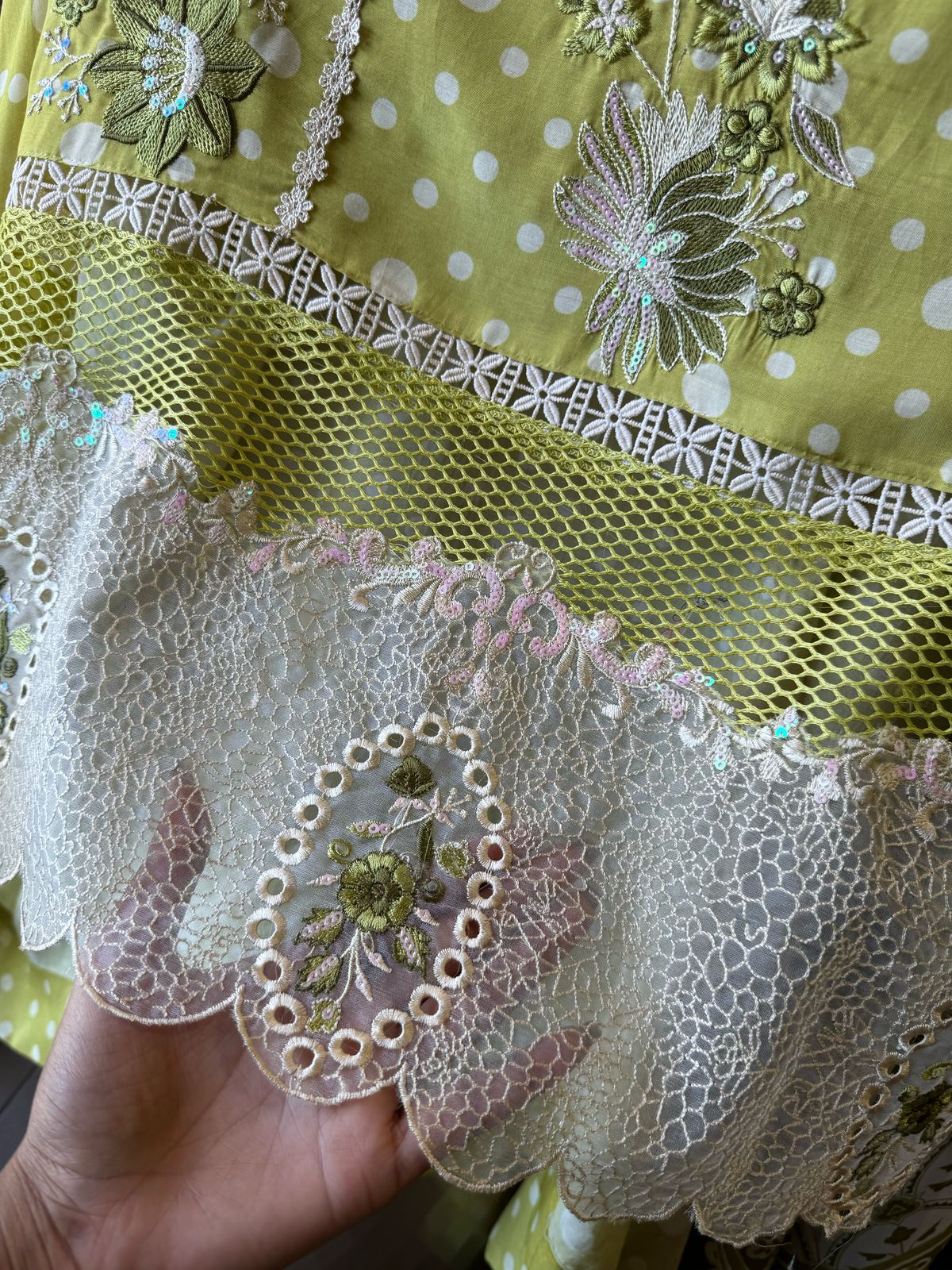 Fine muslin digital printed unstitched shirt