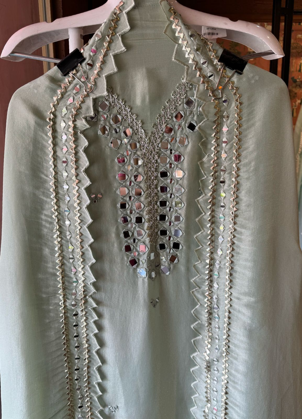 Shop our latest Mirror work tissue suits