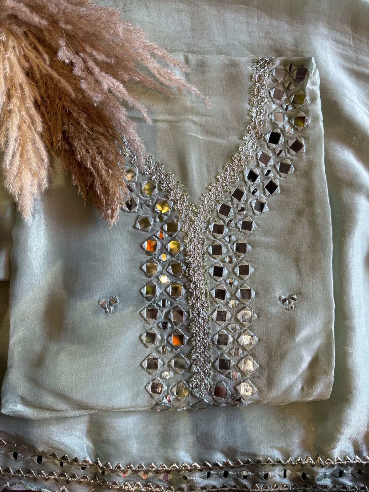 Shop our latest Mirror work tissue suits