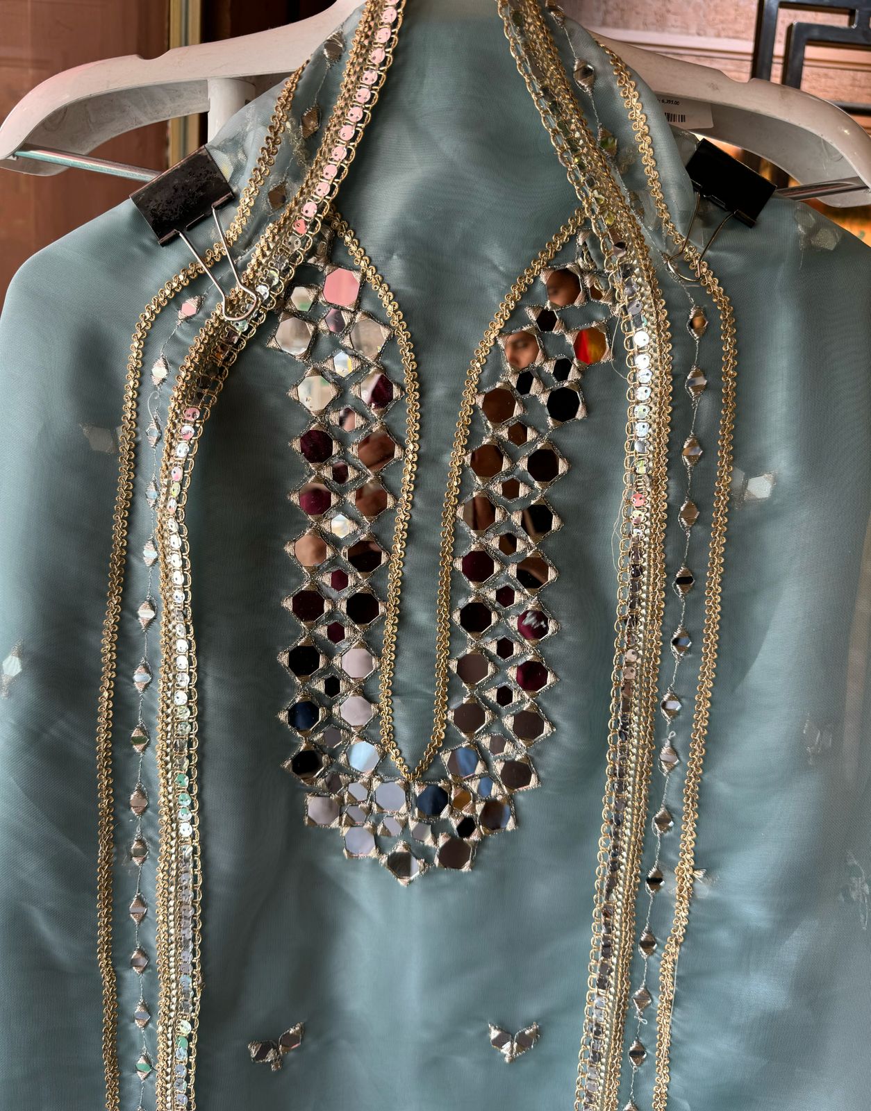 Shop our latest Mirror work tissue suits