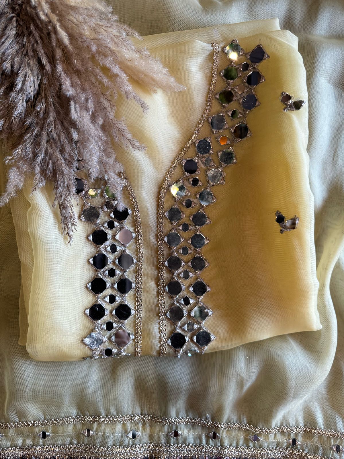 Shop our latest Mirror work tissue suits