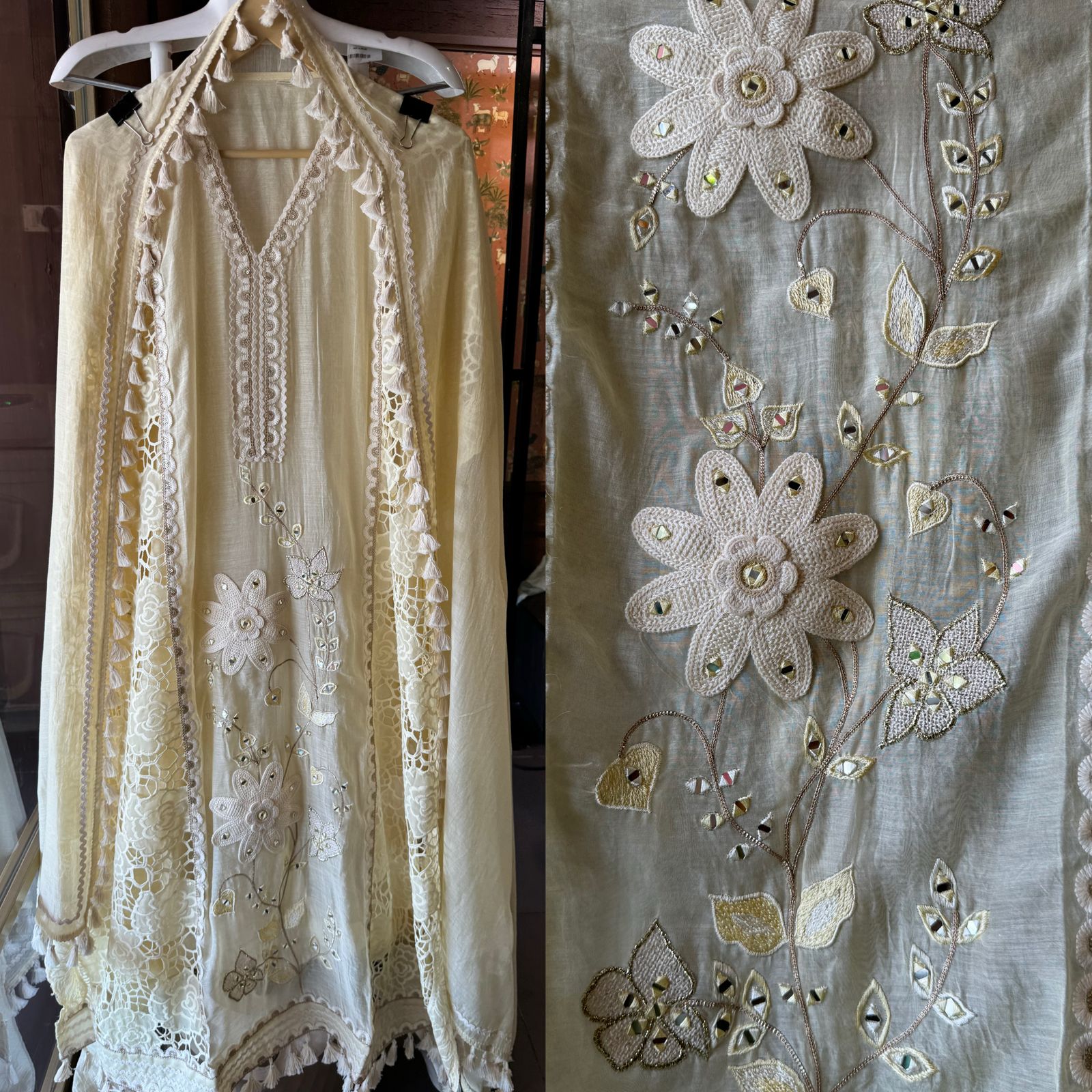 Mul Mul cottons Unstitched suits