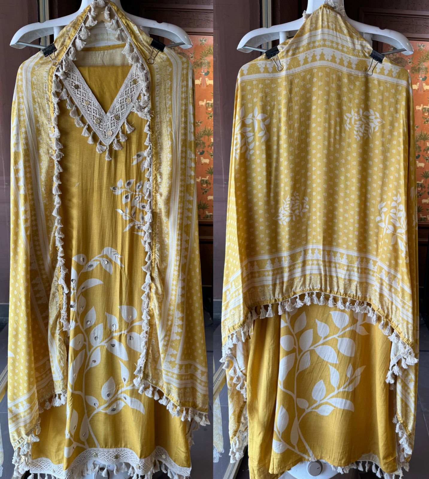 Pure Muslin Shirt Semi stitched