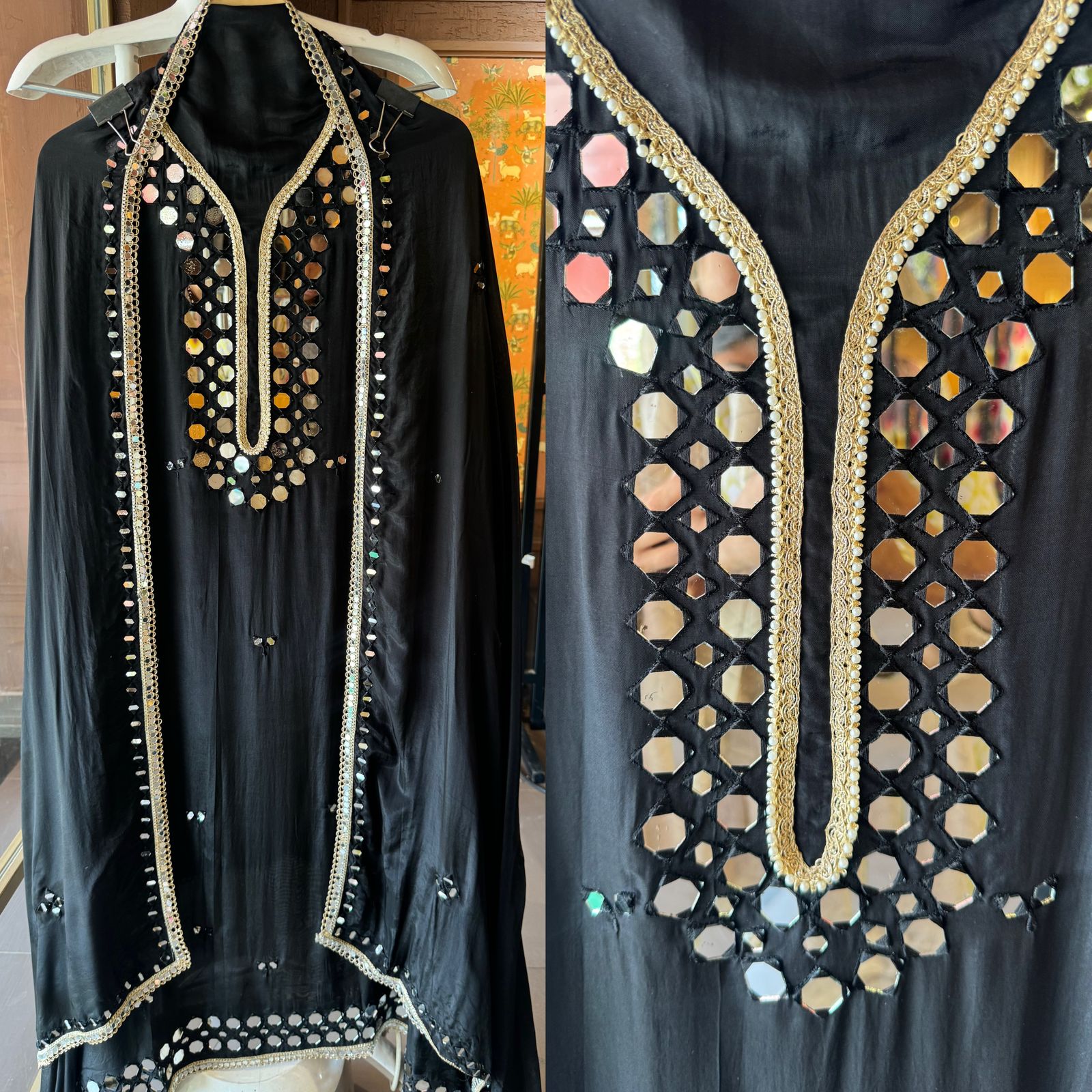 Shop our latest Mirror work Silk suits