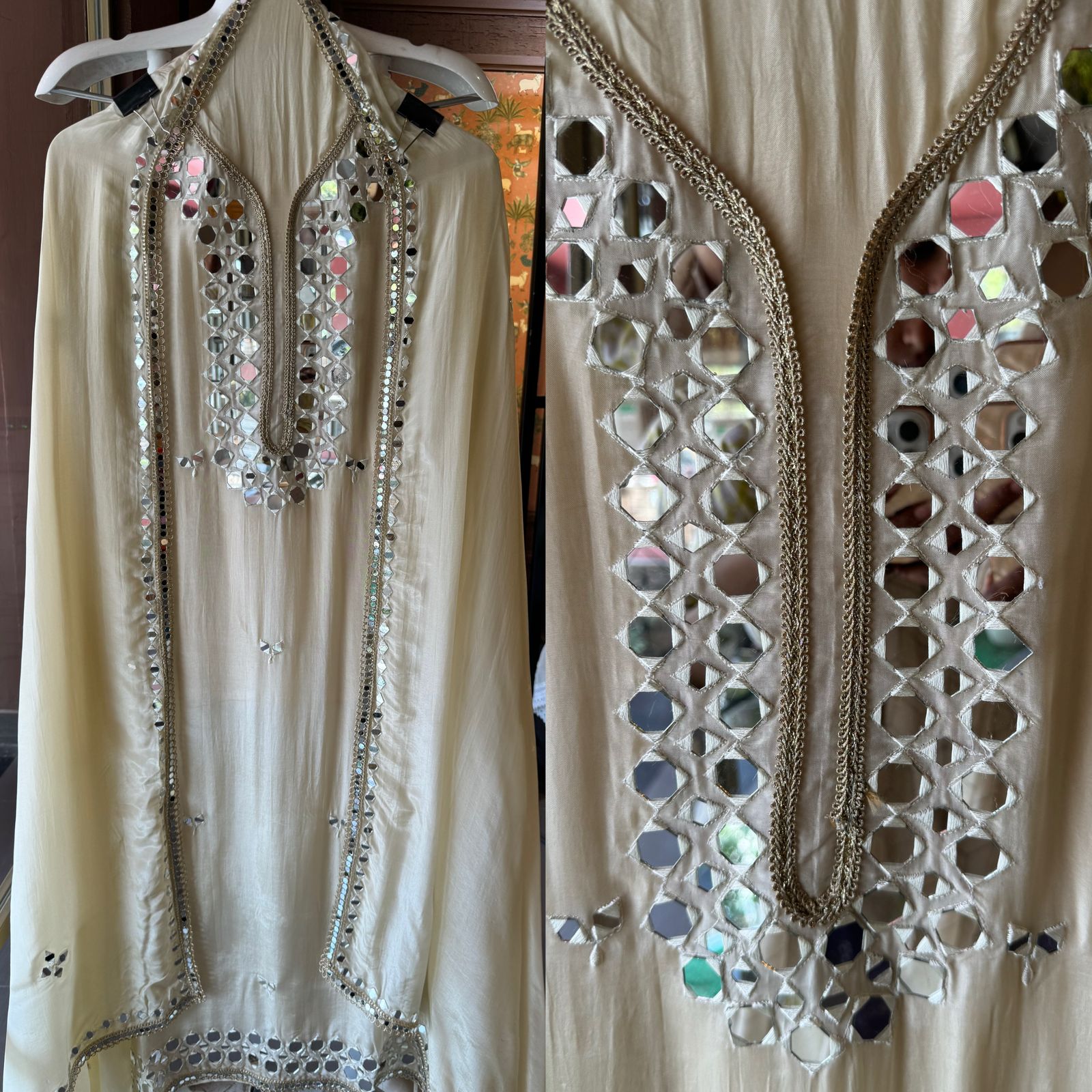 Shop our latest Mirror work Silk suits