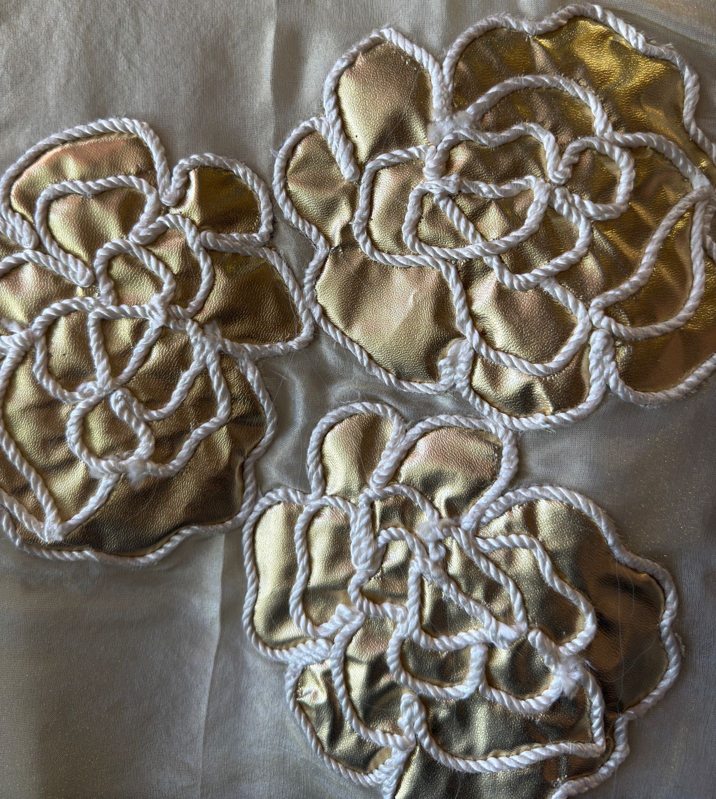 Shop our Latest a very stunning ivory gold 3 pc co-ord set