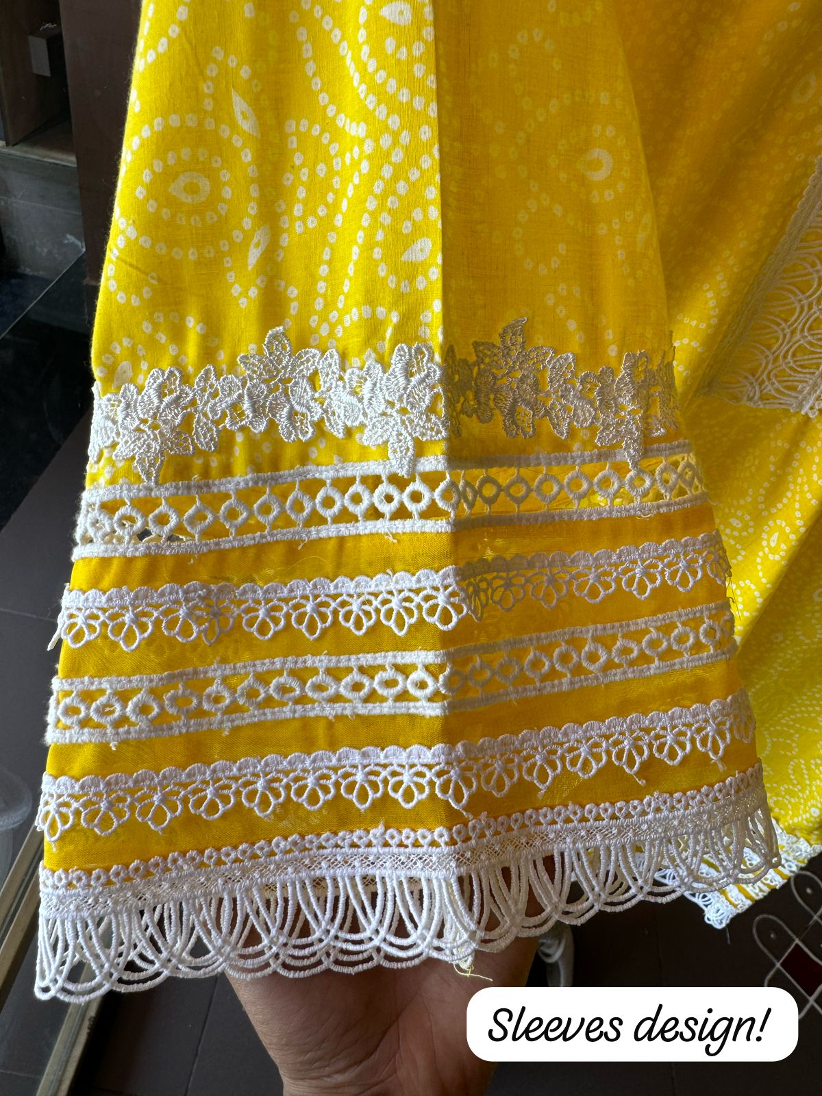 Bandhani printed coord set