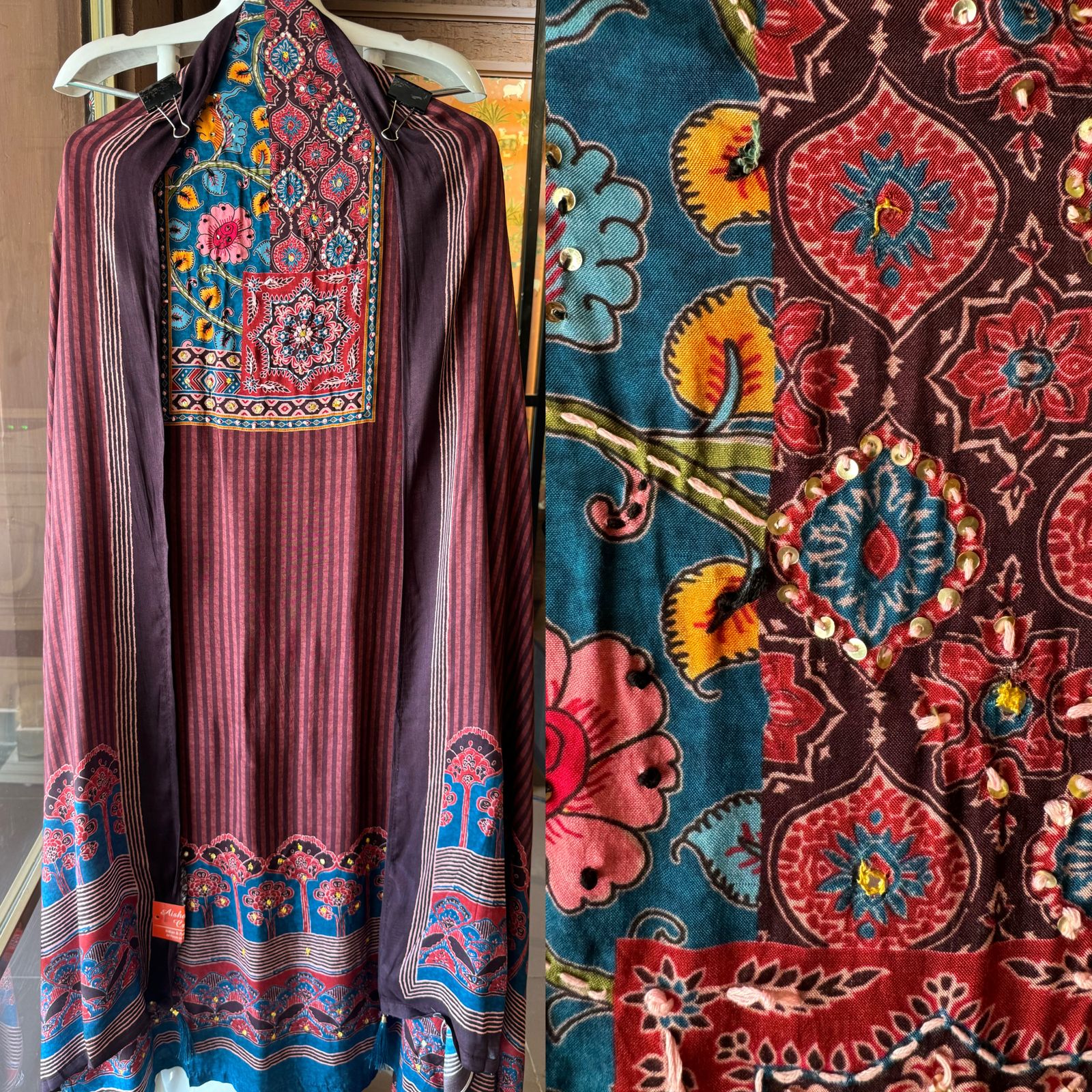 Shop our New collections of AJRAKH PRINTS ON PURE MUSLIN