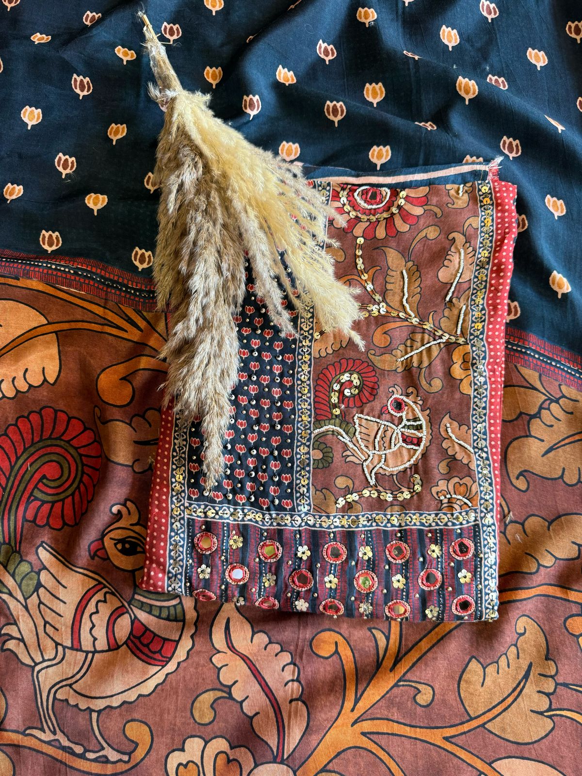 Shop our New collections of AJRAKH PRINTS ON PURE MUSLIN