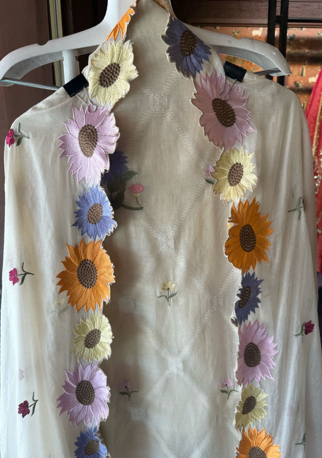 Mul cotton chanderi Unstitched Shirt