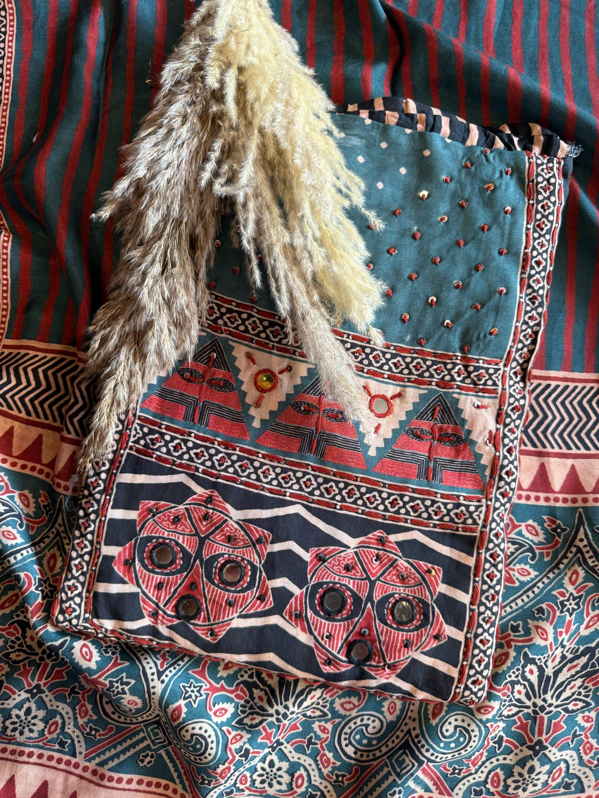 Soft Muslin Block printed Kalamkari print Shirt