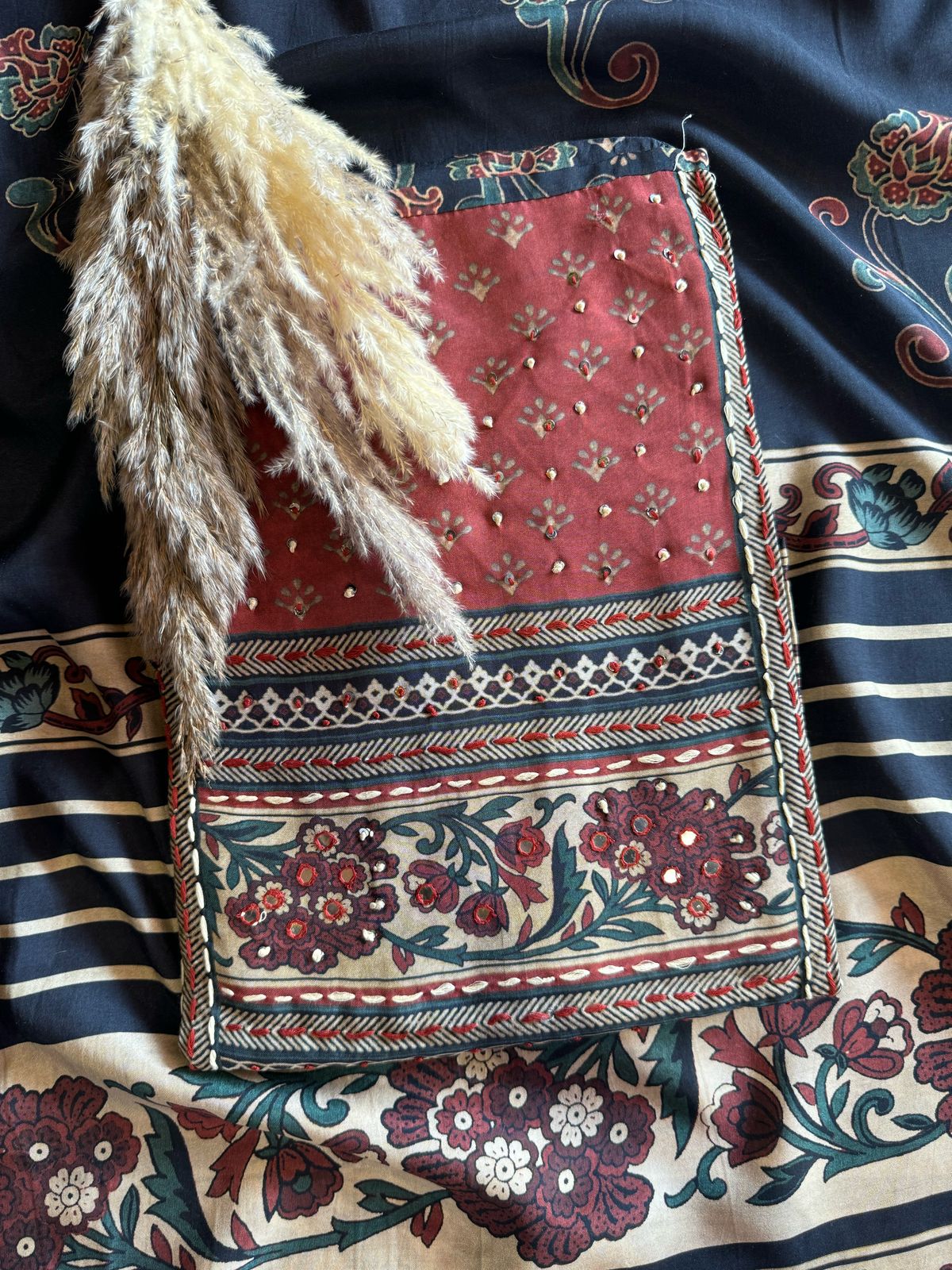 Soft Muslin Block printed Kalamkari print Shirt