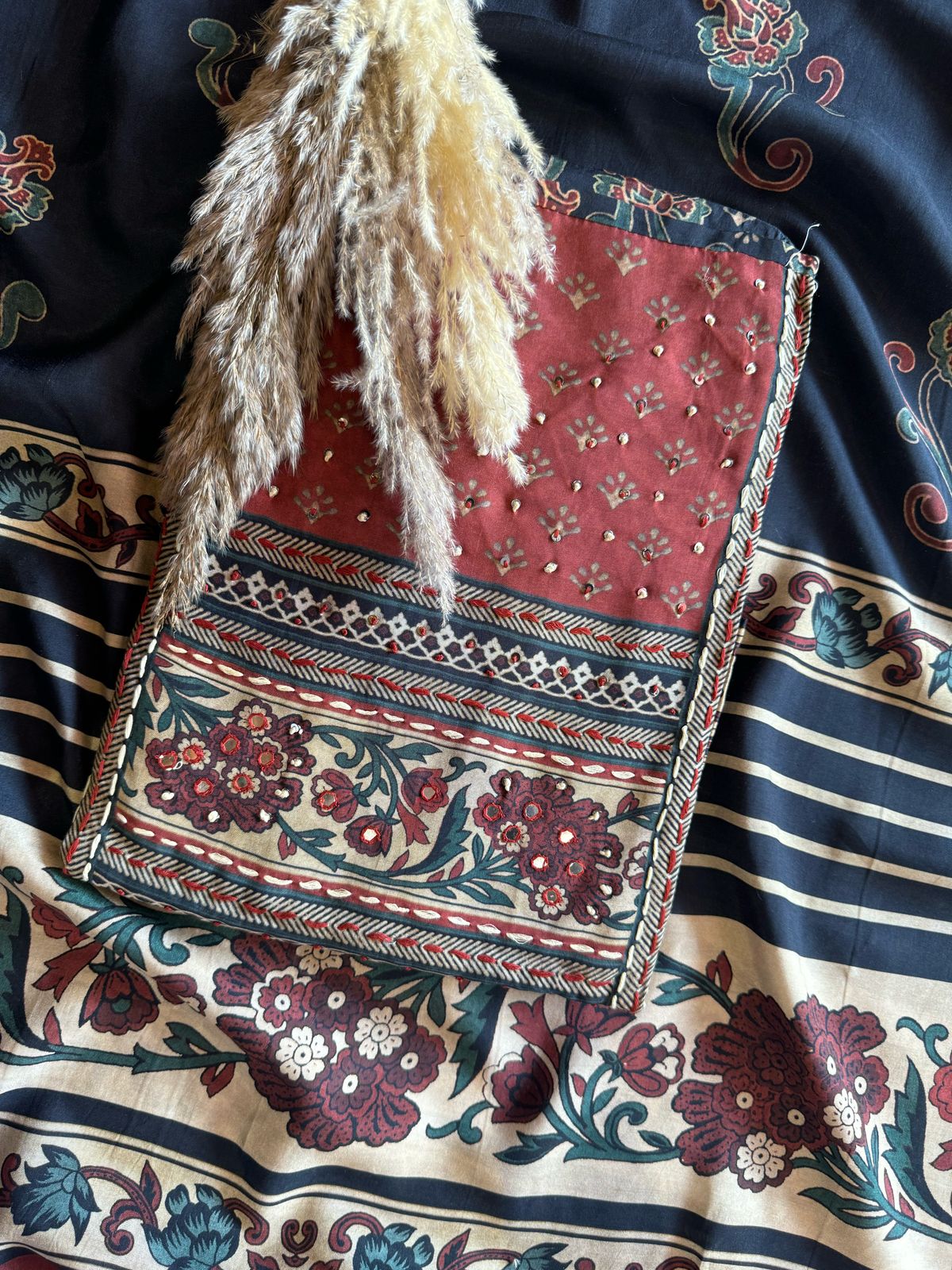 Soft Muslin Block printed Kalamkari print Shirt